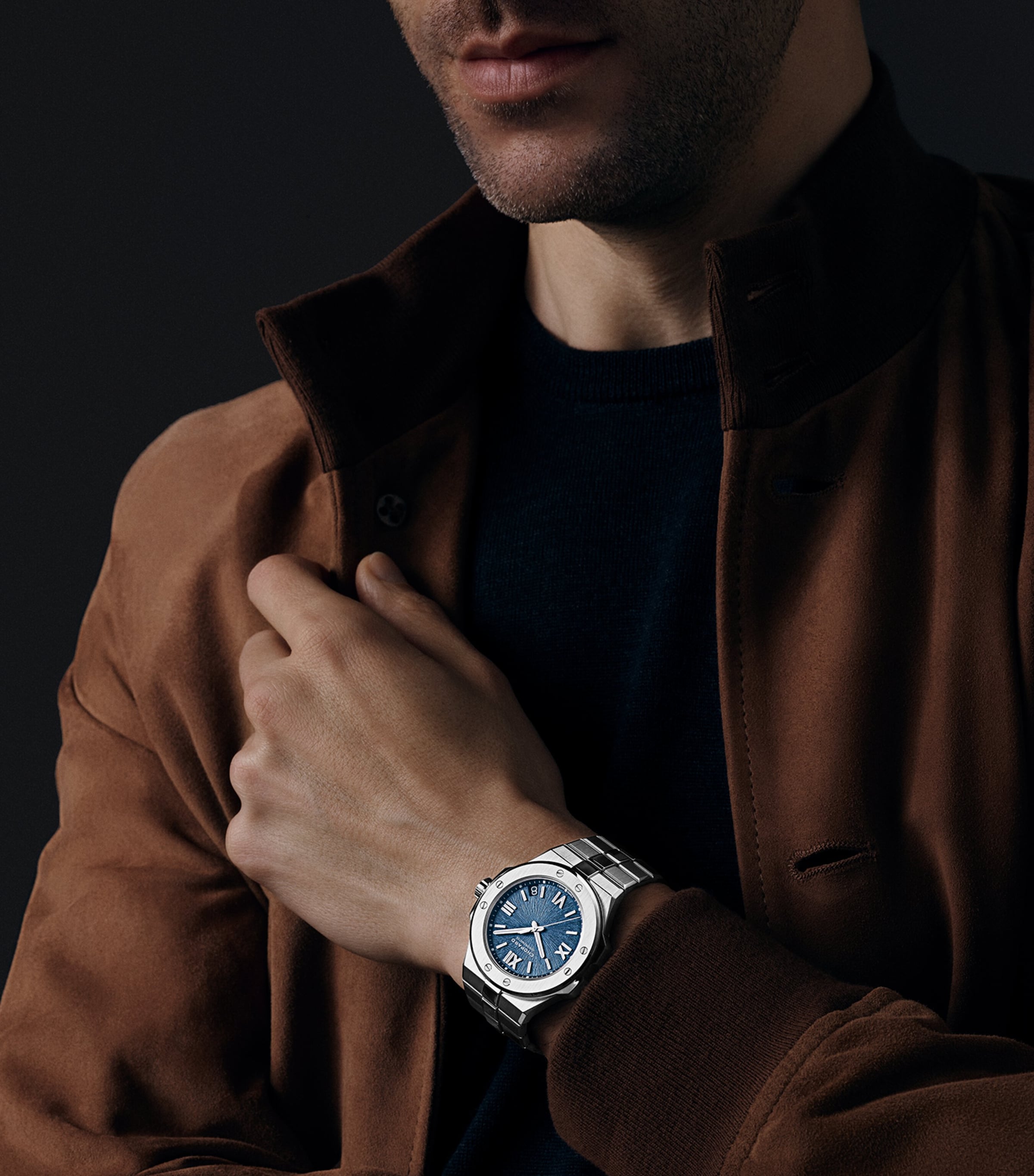 Stainless Steel Alpine Eagle Large Watch 41mm STAINLESS STEEL Image 5