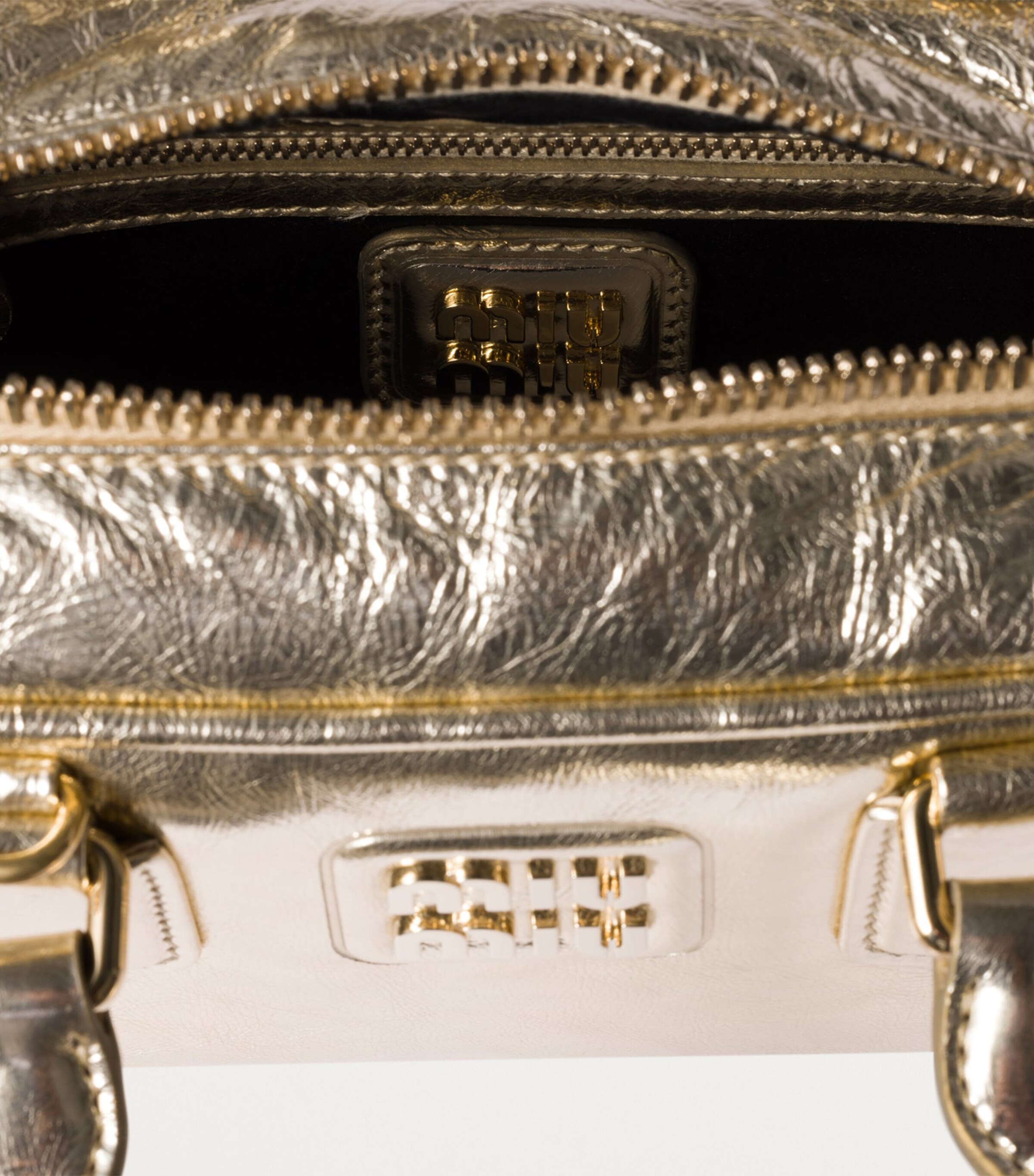 Leather Arcadie Top-Handle Bag F0846 Image 4