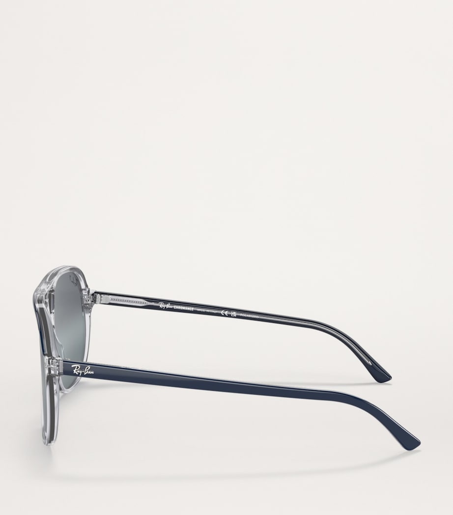 Acetate Aviator Bill Sunglasses 1341G6 Image 3