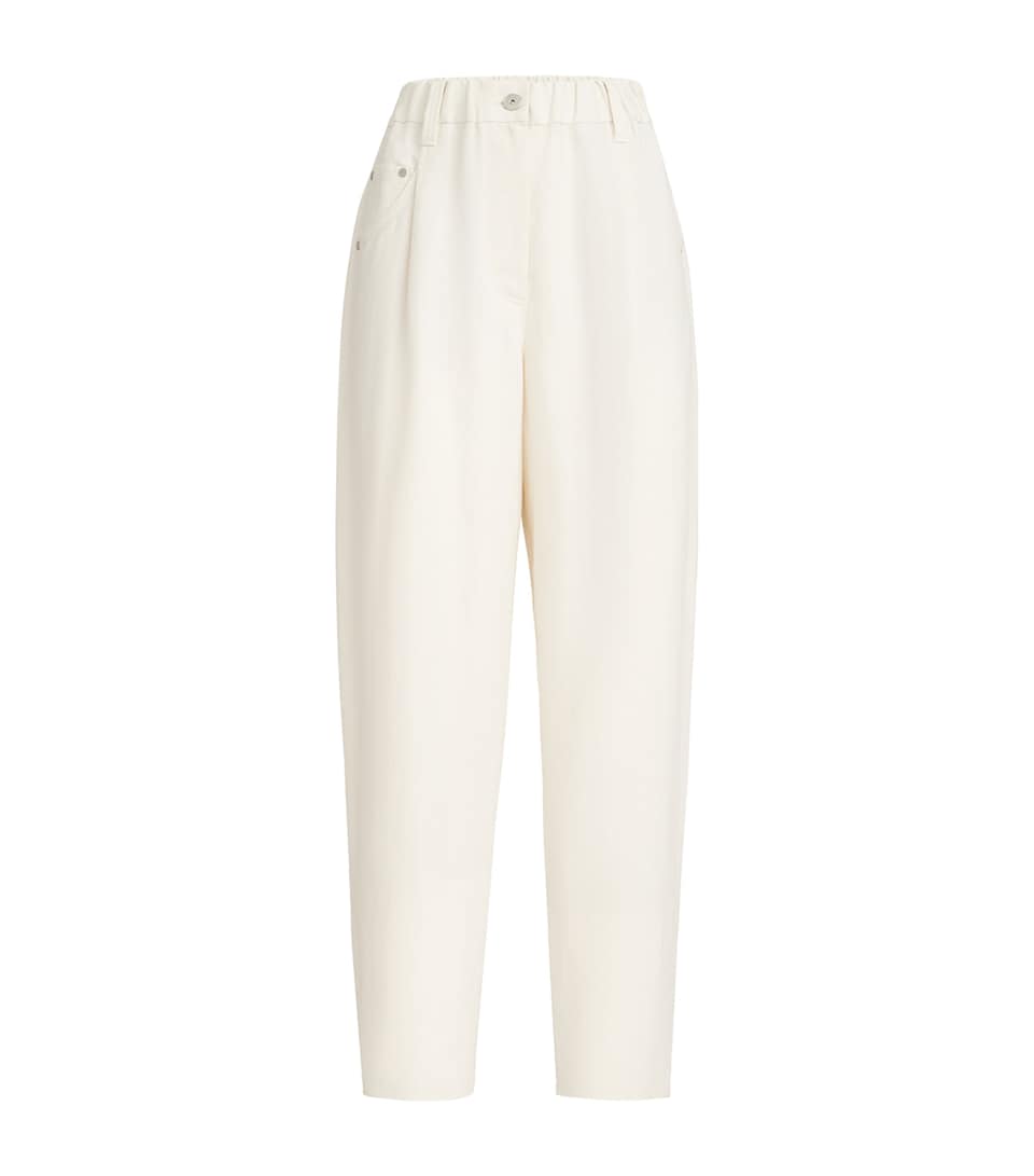 Brunello Cucinelli Embellished Straight Trousers