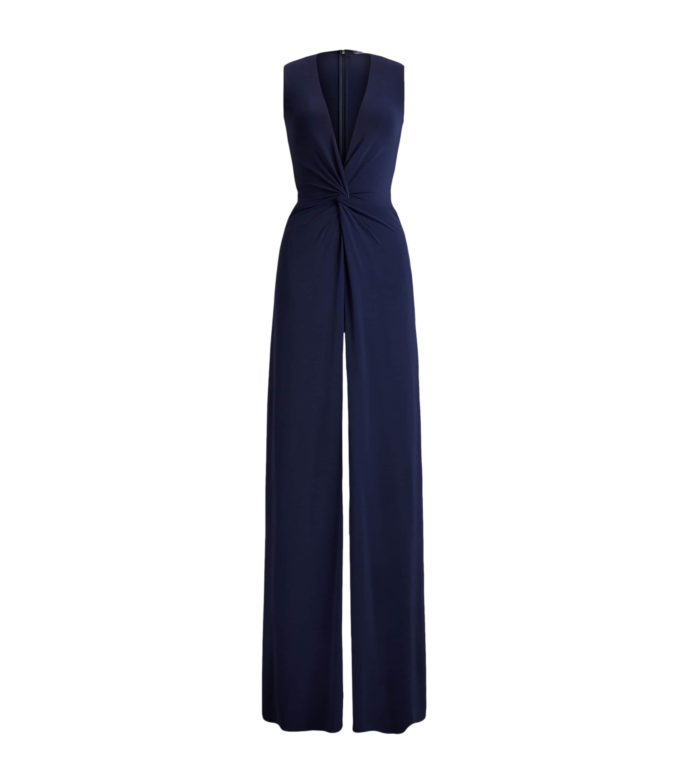 Pleated Zach Maxi Dress NAVY-410 Image 1