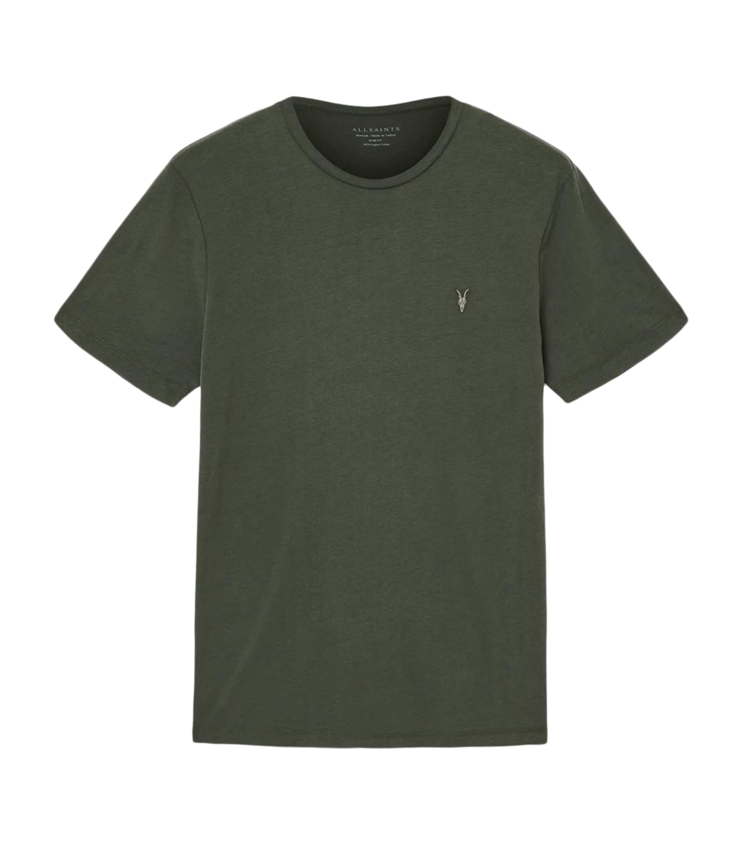 Cotton Brace T-Shirt DUFFEL GREEN Image 1