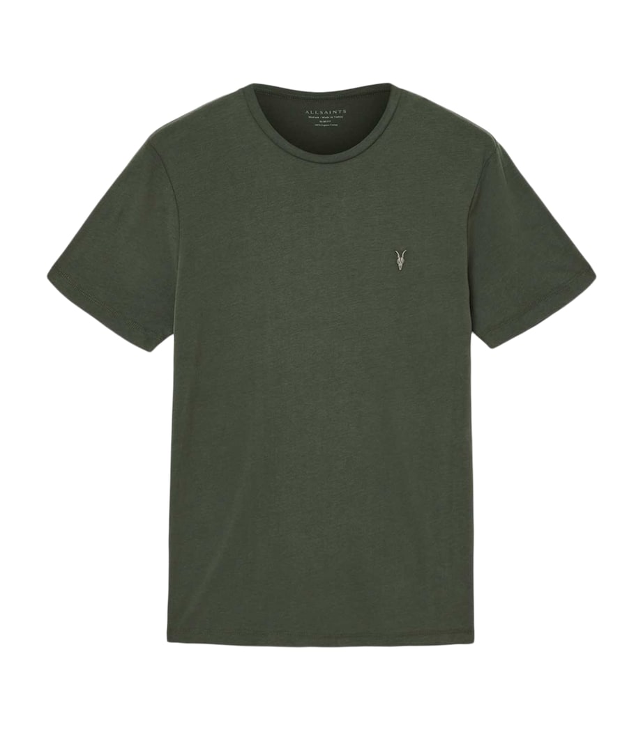 Cotton Brace T-Shirt DUFFEL GREEN Image 1