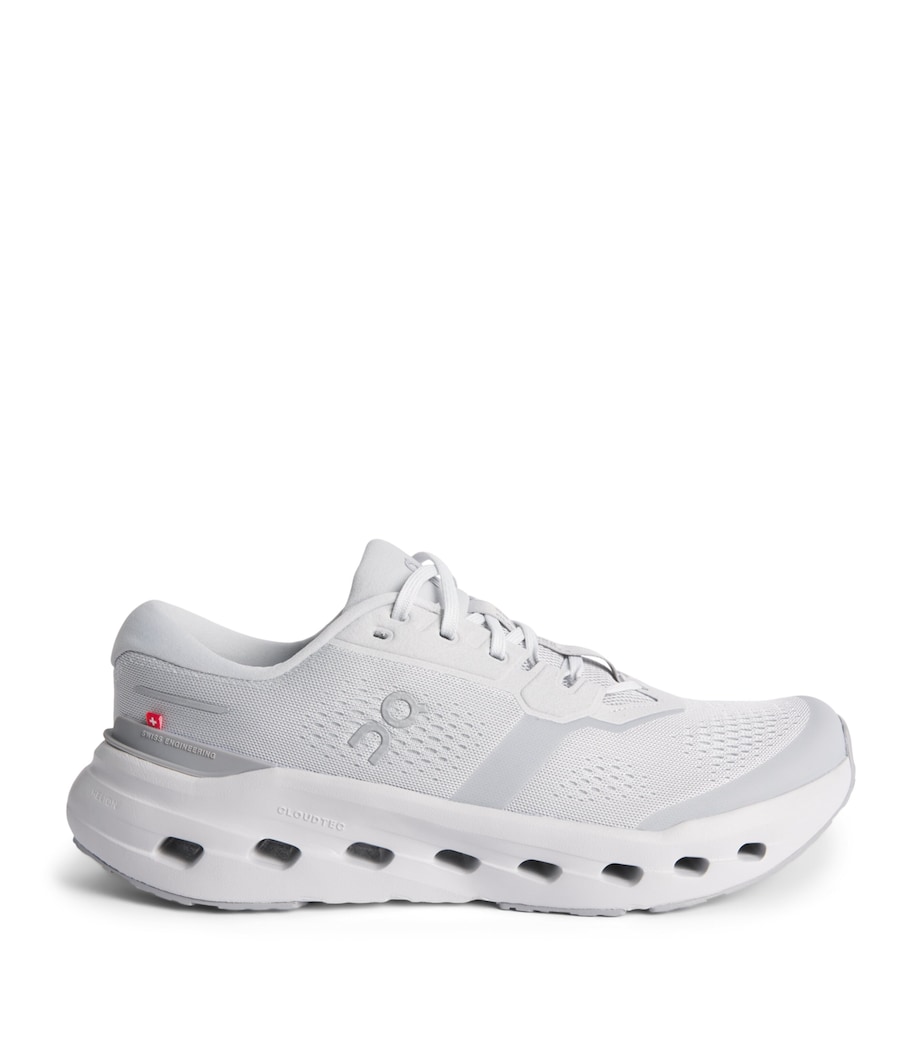 On Mens Cloudrunner 3 Trainers Glacier | Alloy Image 1