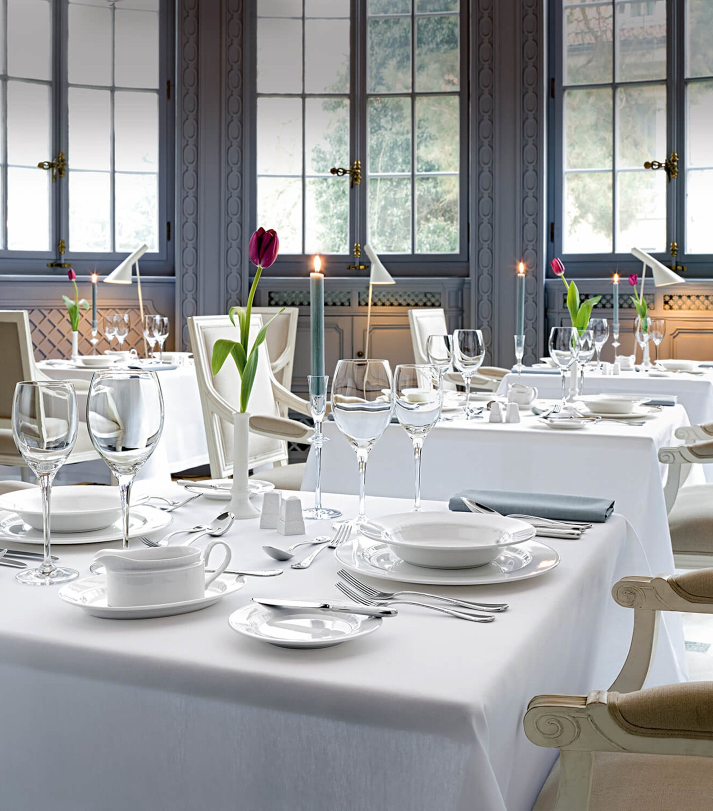 Set of 4 Maxima Bordeaux Wine Goblets (200ml) MULTI Image 2