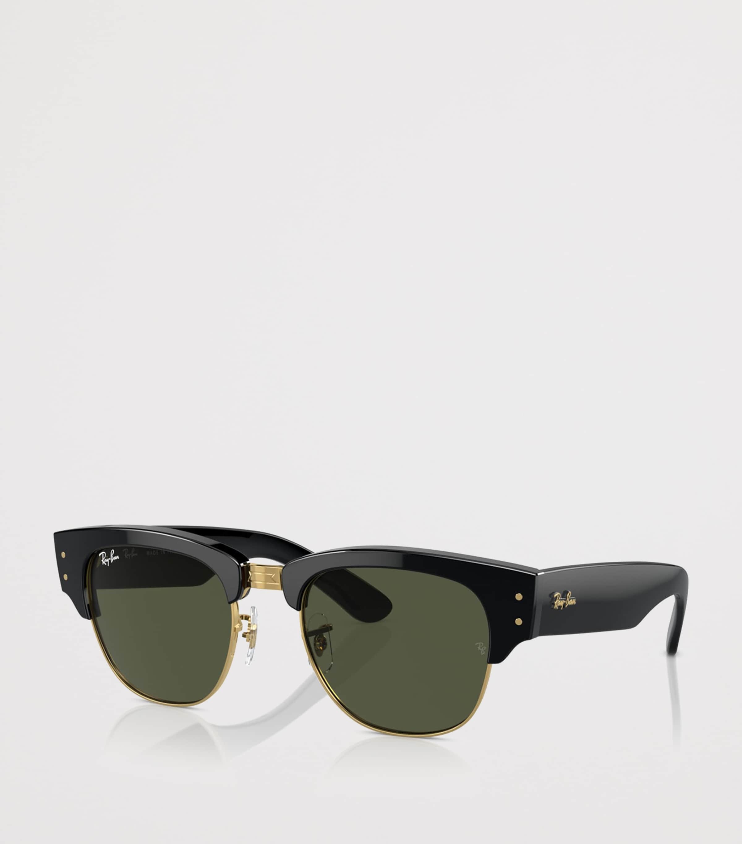 Ray-Ban Mega Clubmaster Square Sunglasses Black Image 2