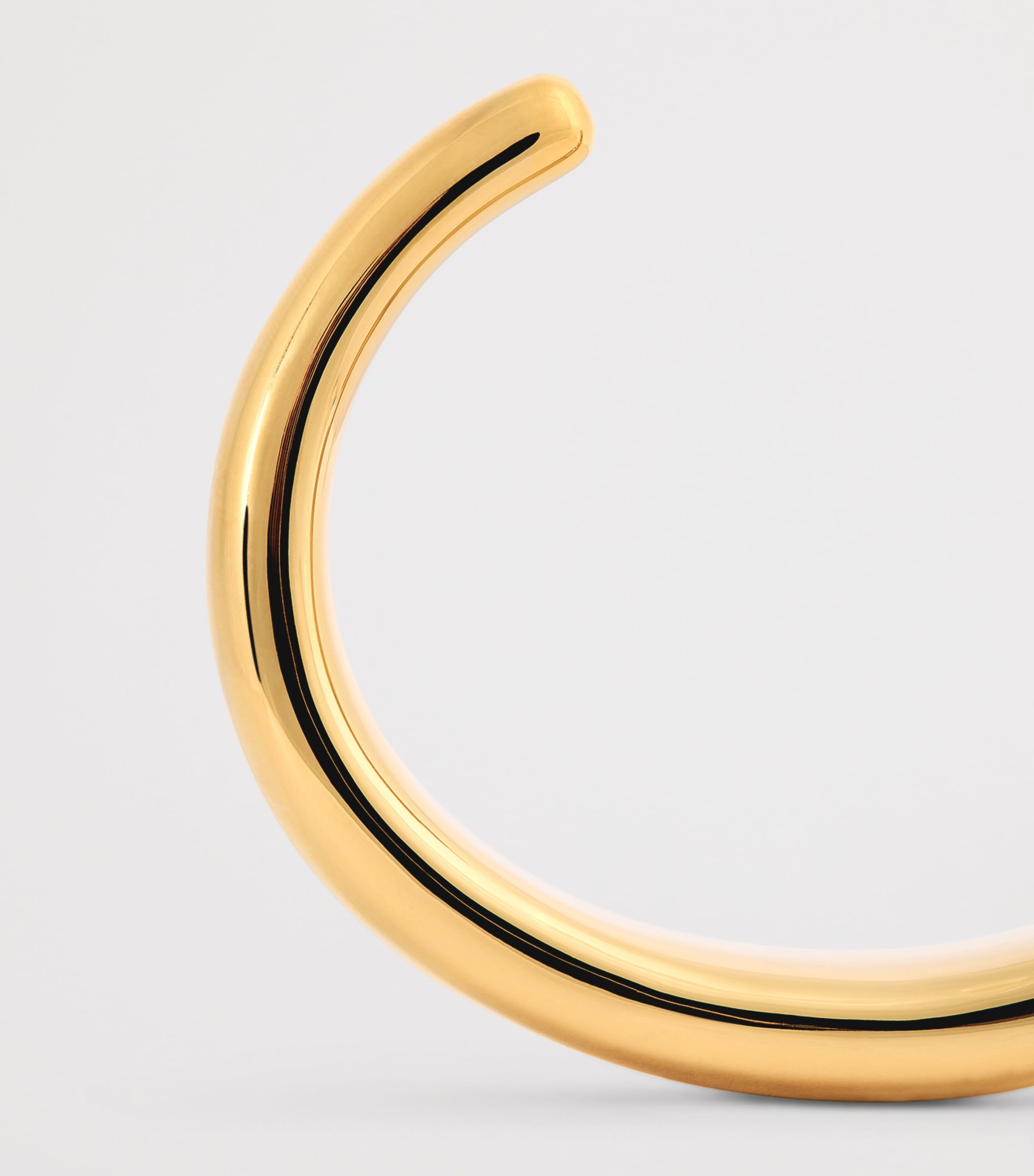 Gold-Plated Emma Cuff Bangle GOLD Image 4