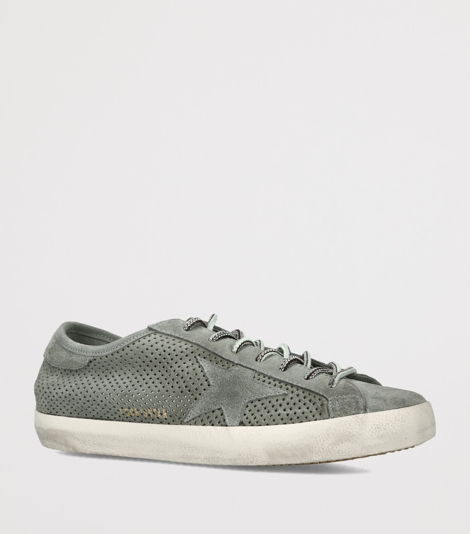 Golden Goose Suede Super-Star Sneakers Grey Image 3