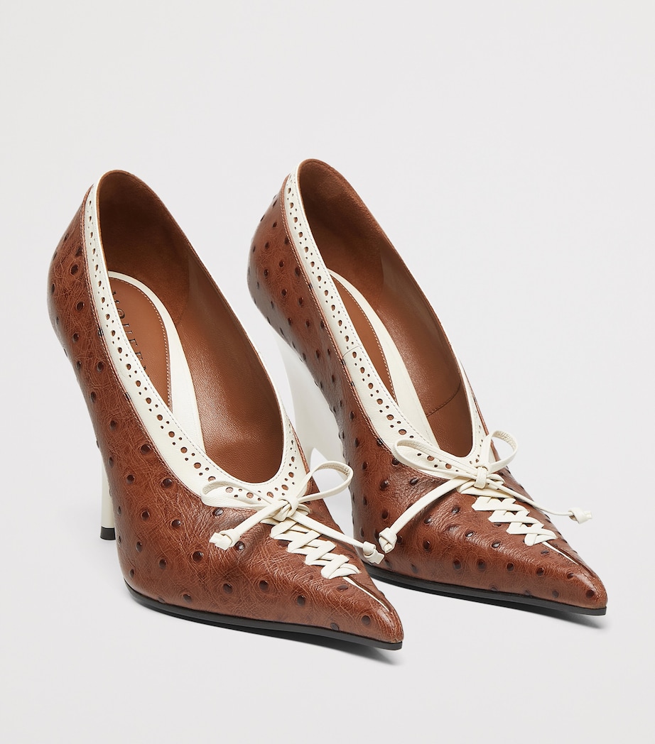 McQueen Leather Koko Pumps 105 Image 3