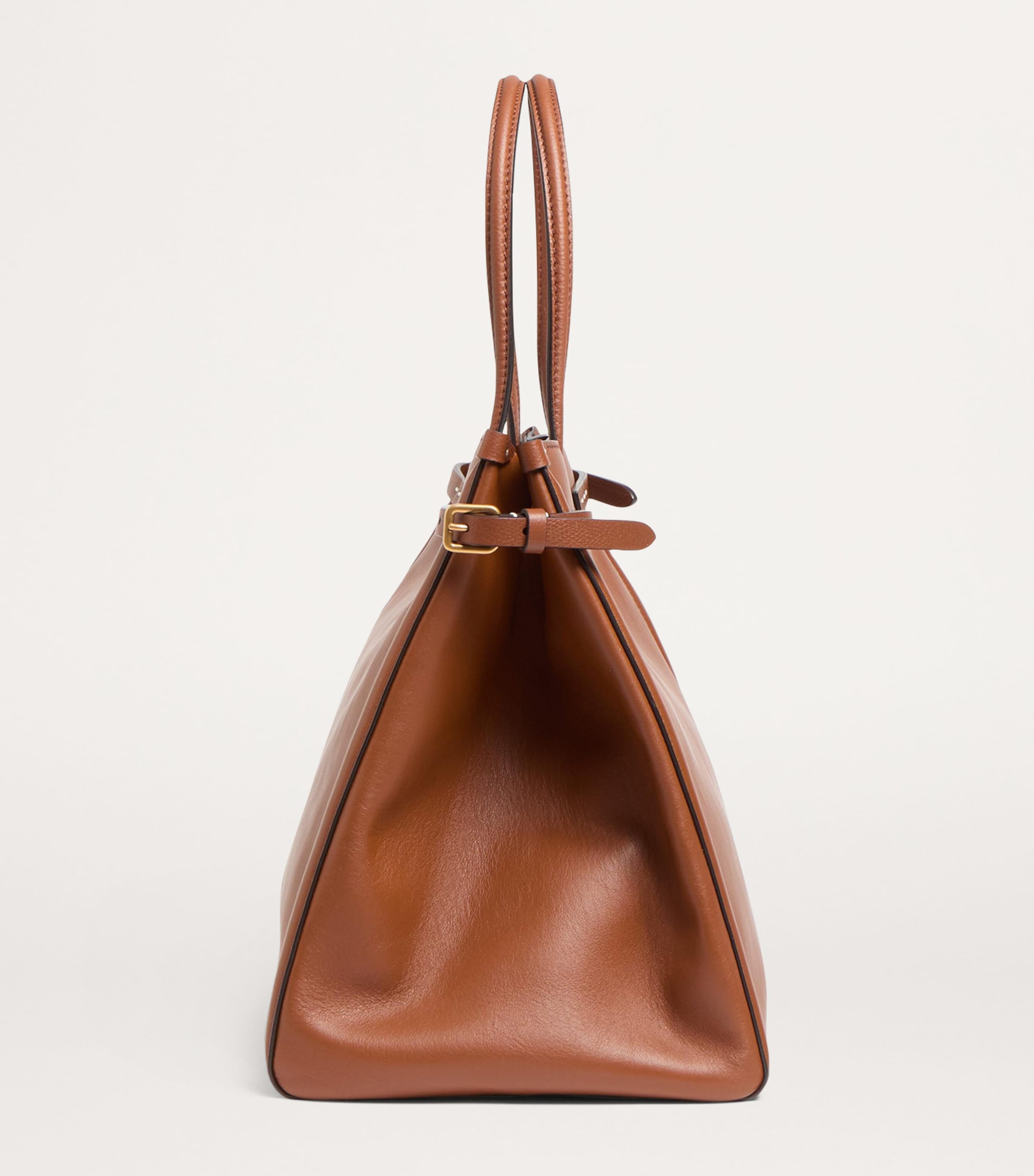 Medium Leather Antibes Top-Handle Bag N58 Image 5