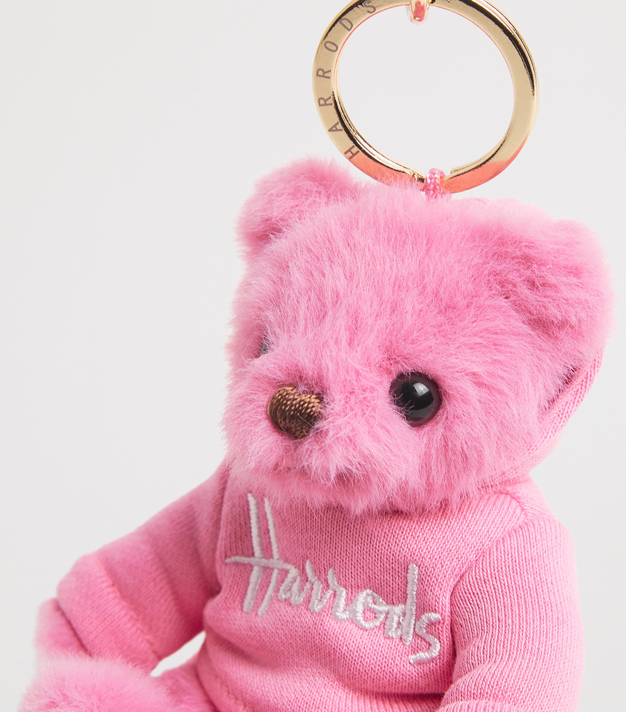 Logo Bear Keyring (12cm) BEIGE Image 2