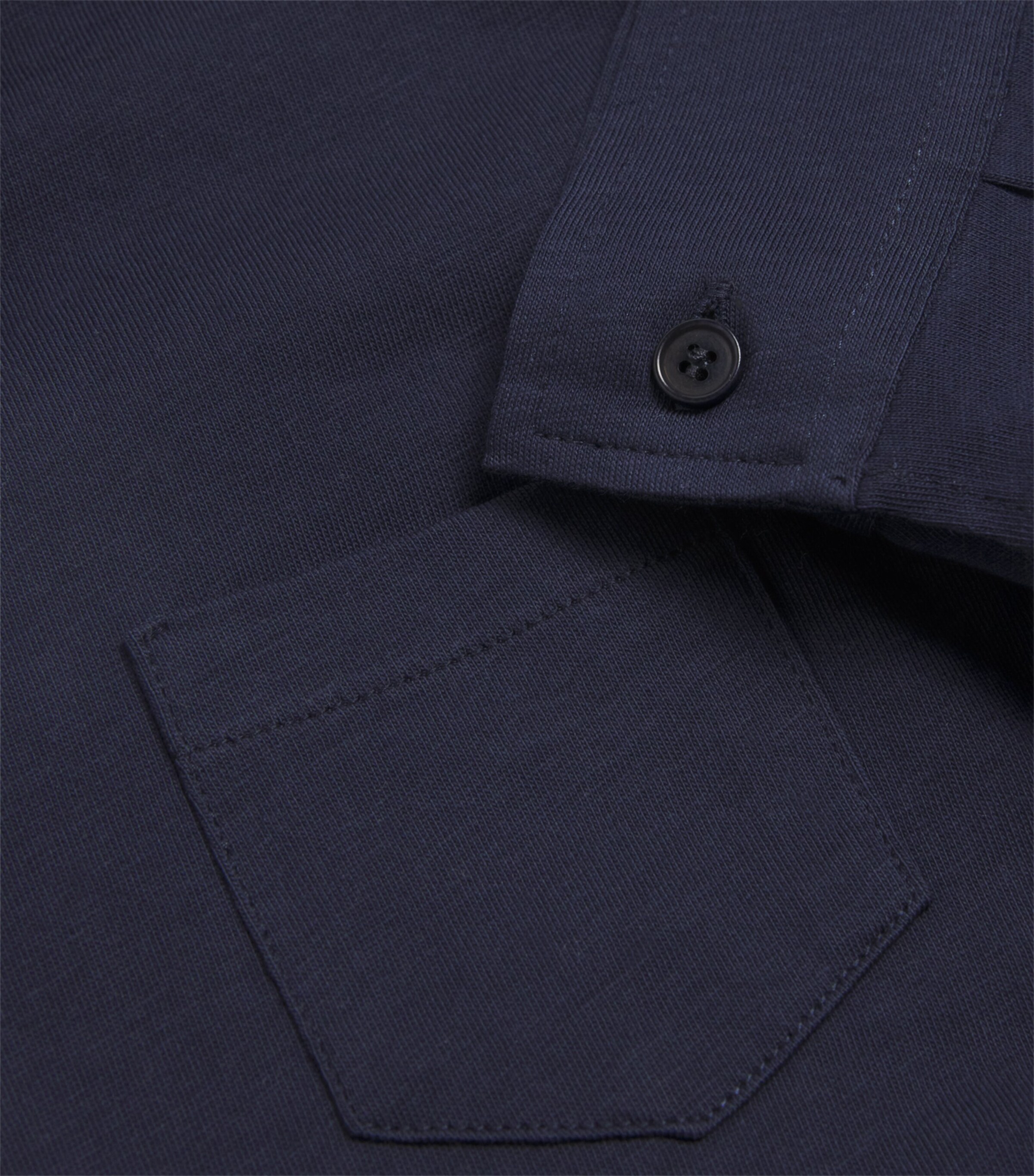 Cotton Jersey Shirt (2-14 Years) 497NAVY BLUE Image 3