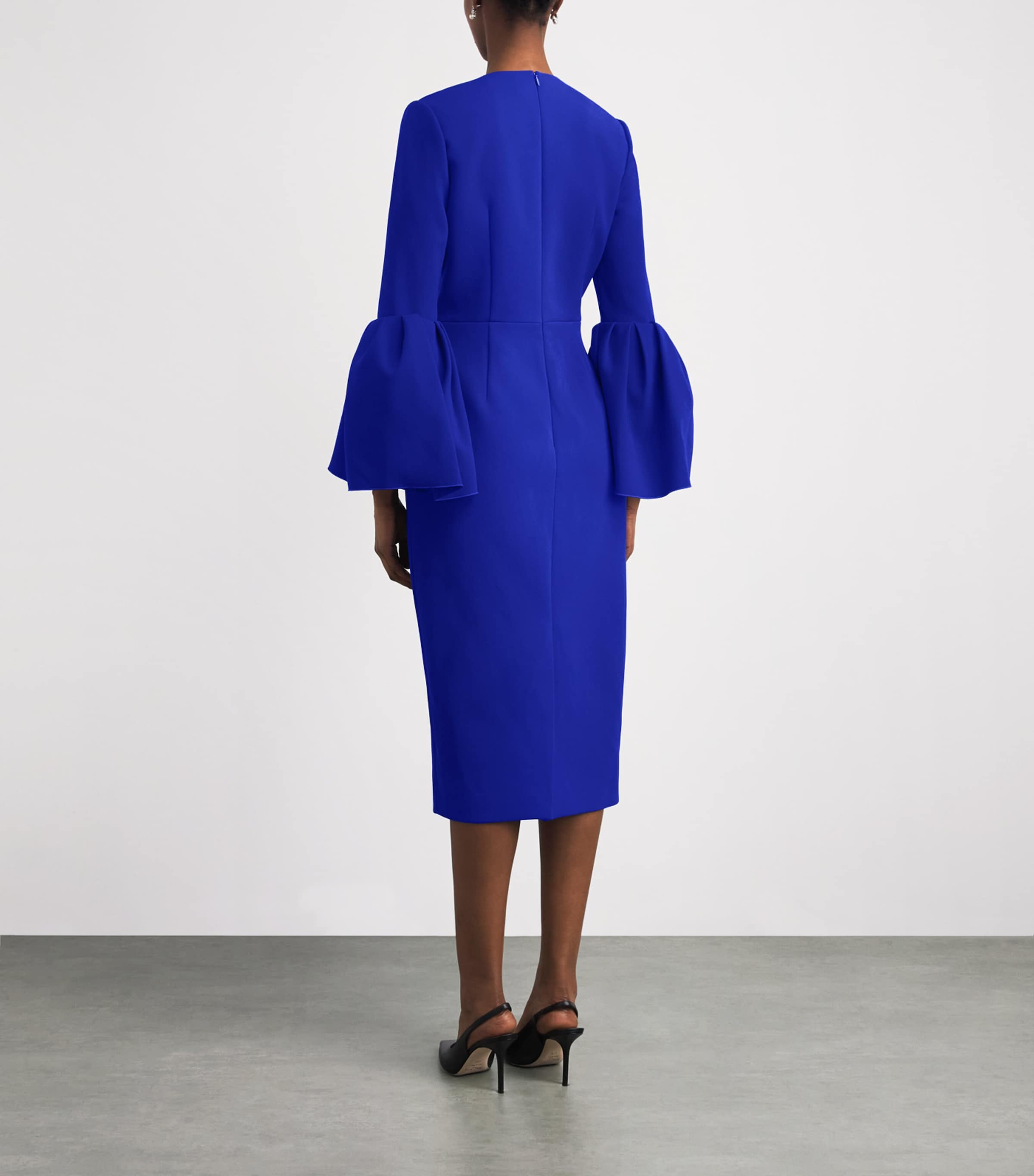 Roksanda Womens Margo Midi Dress Iris Image 4