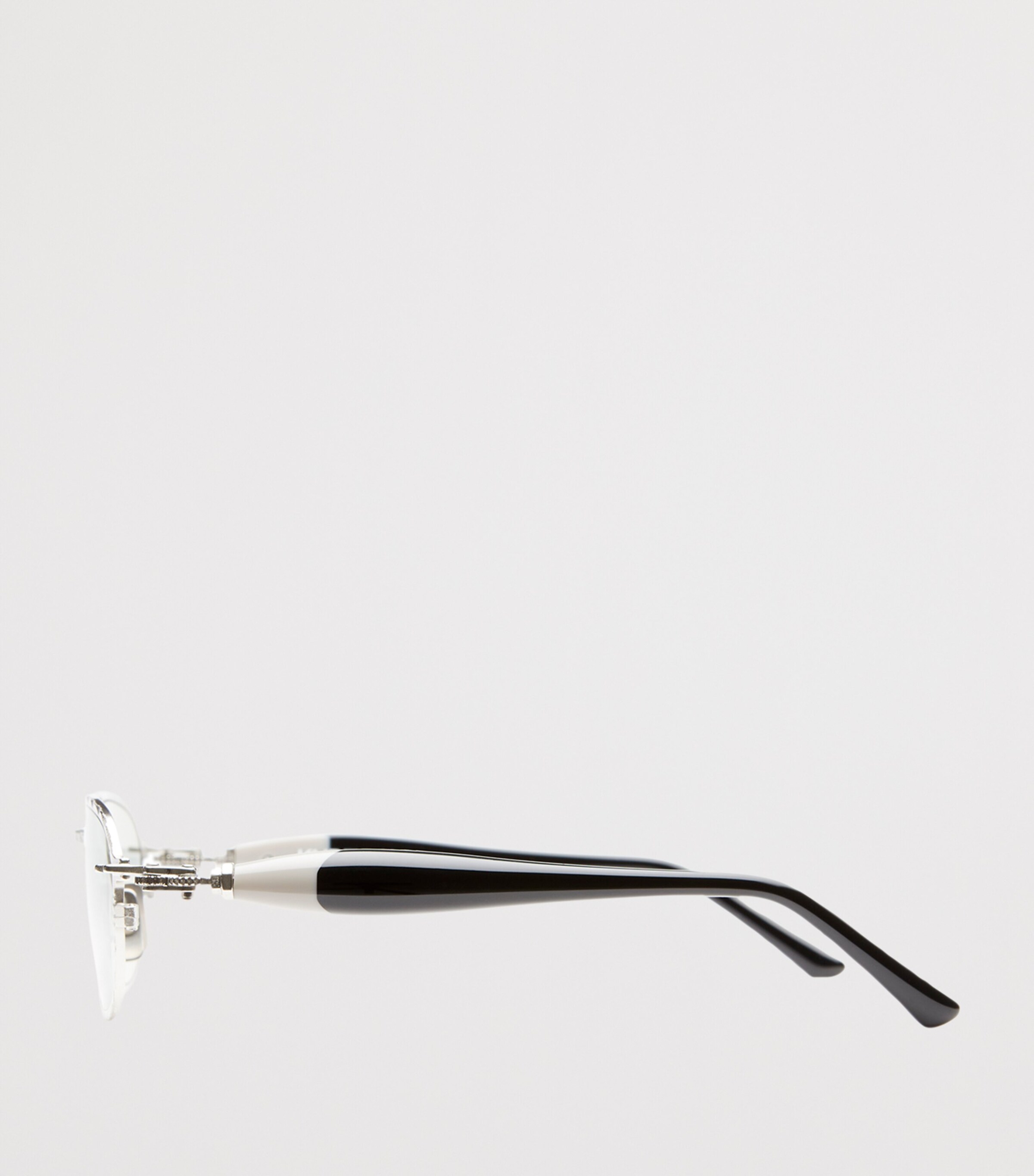 Kuboraum Metal-Acetate Mask J71 Sunglasses Light Grey Image 4