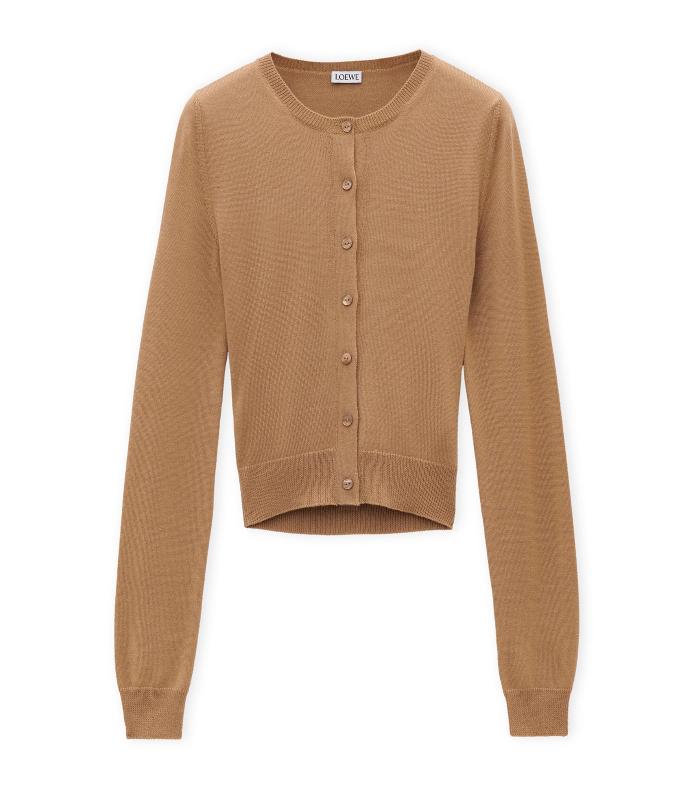 LOEWE CASHMERE DRAPED CARDIGAN 