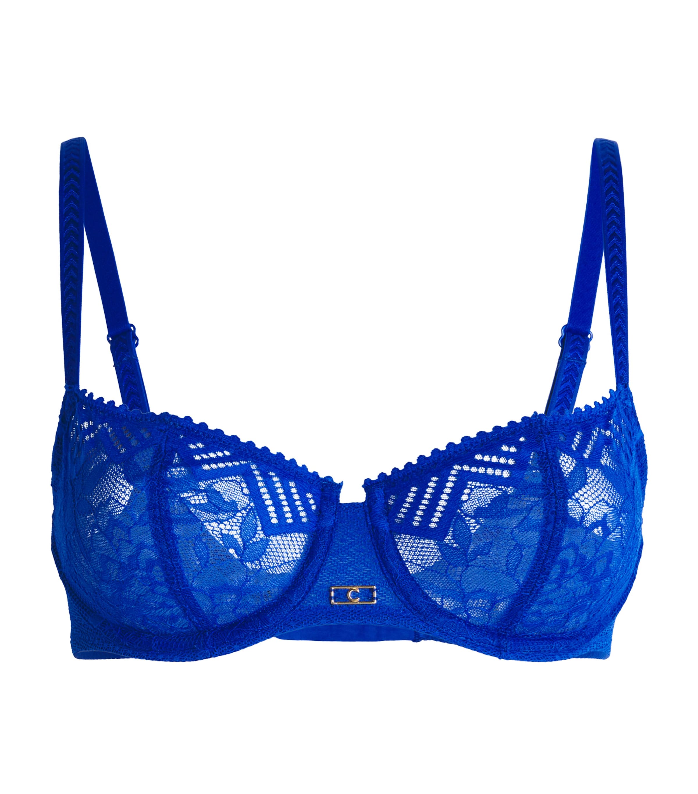 Chantelle Origins Half-cup Bra In Blue