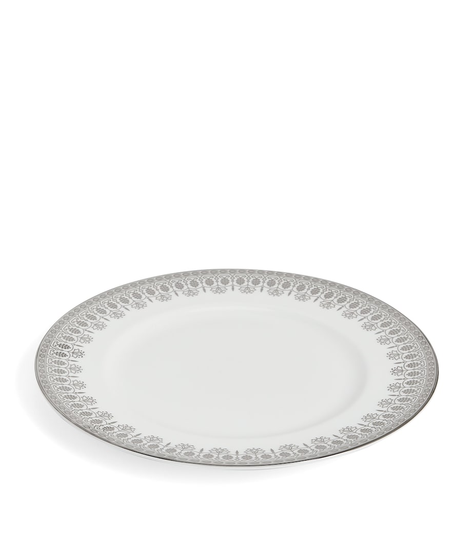 Bone China Silver Tonquin Plate (27cm) SILVER Image 3