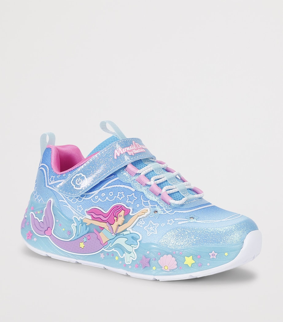 Mermaid Dreams Light-Up Sneakers PALE BLUE Image 3