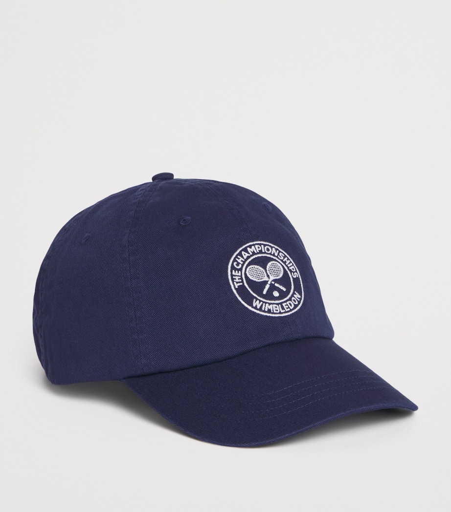 Polo Ralph Lauren x Wimbledon Cotton Logo Cap Navy Image 2