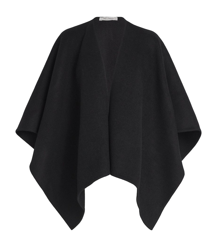 Cashmere Scarf BLACK Image 1