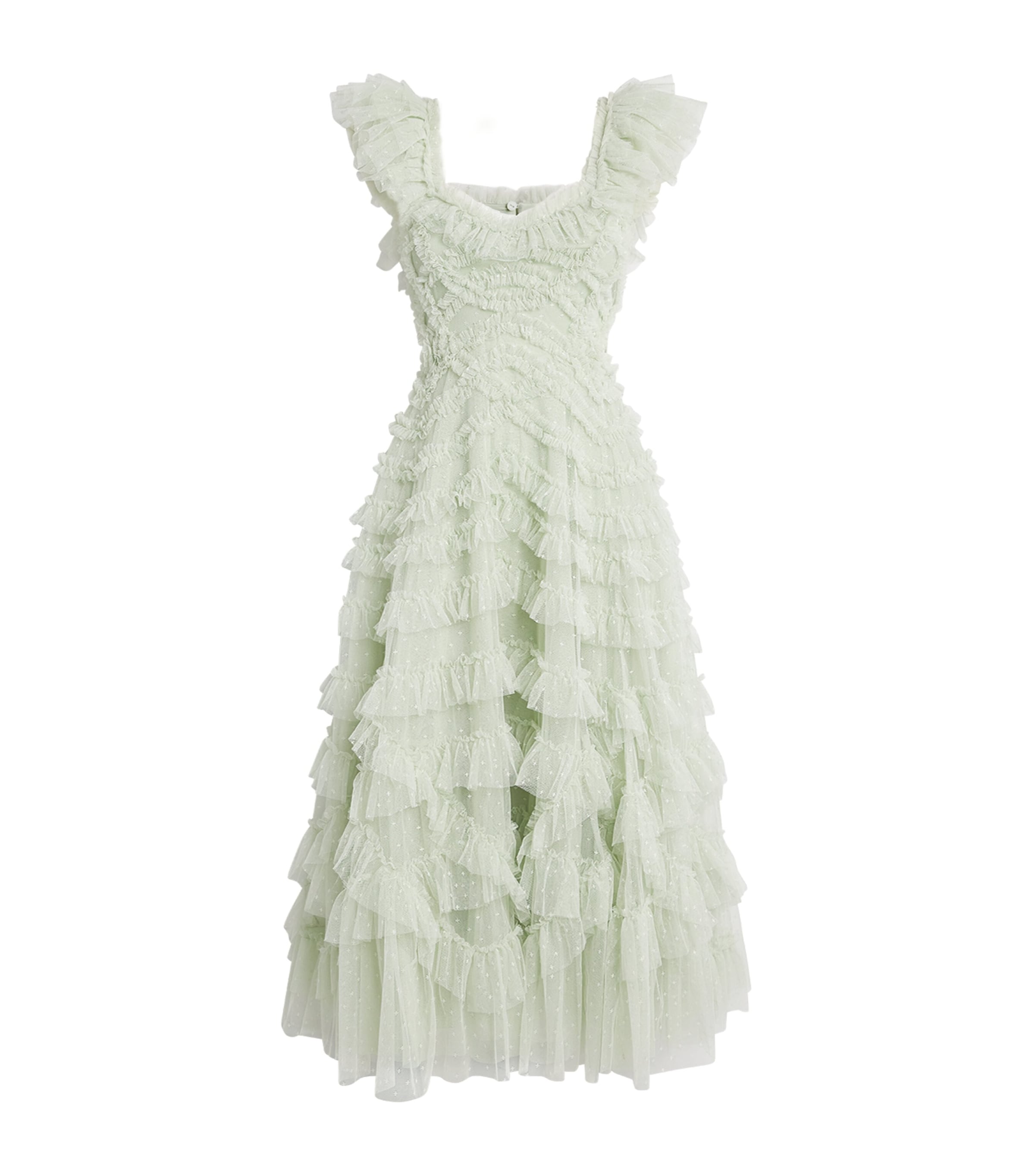 NEEDLE & THREAD BACKLESS LOLA BALLERINA MIDI DRESS