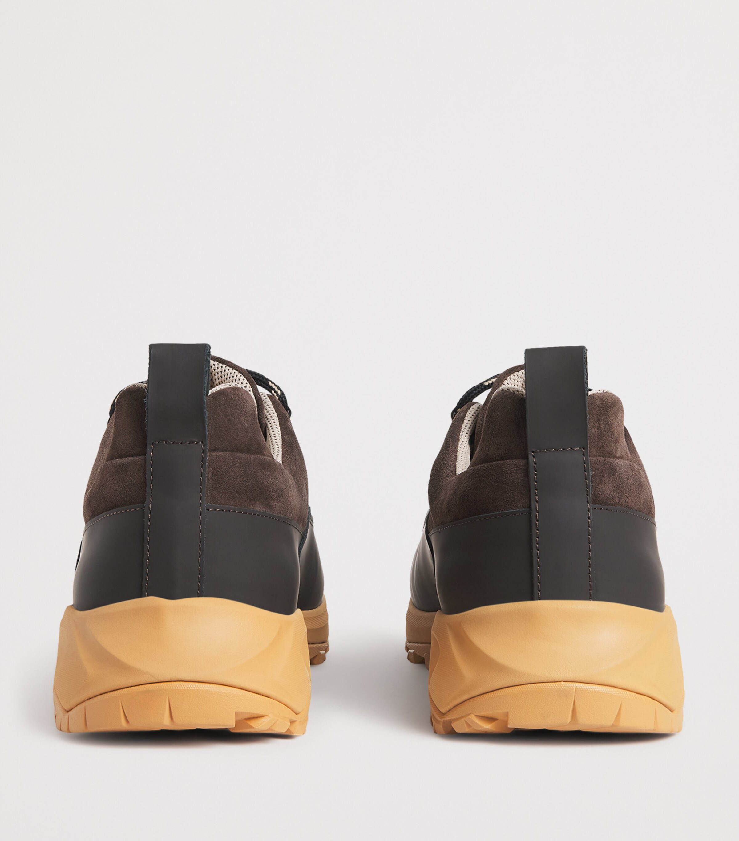 Leather-Suede Sneakers CACAO E CACAO Image 4