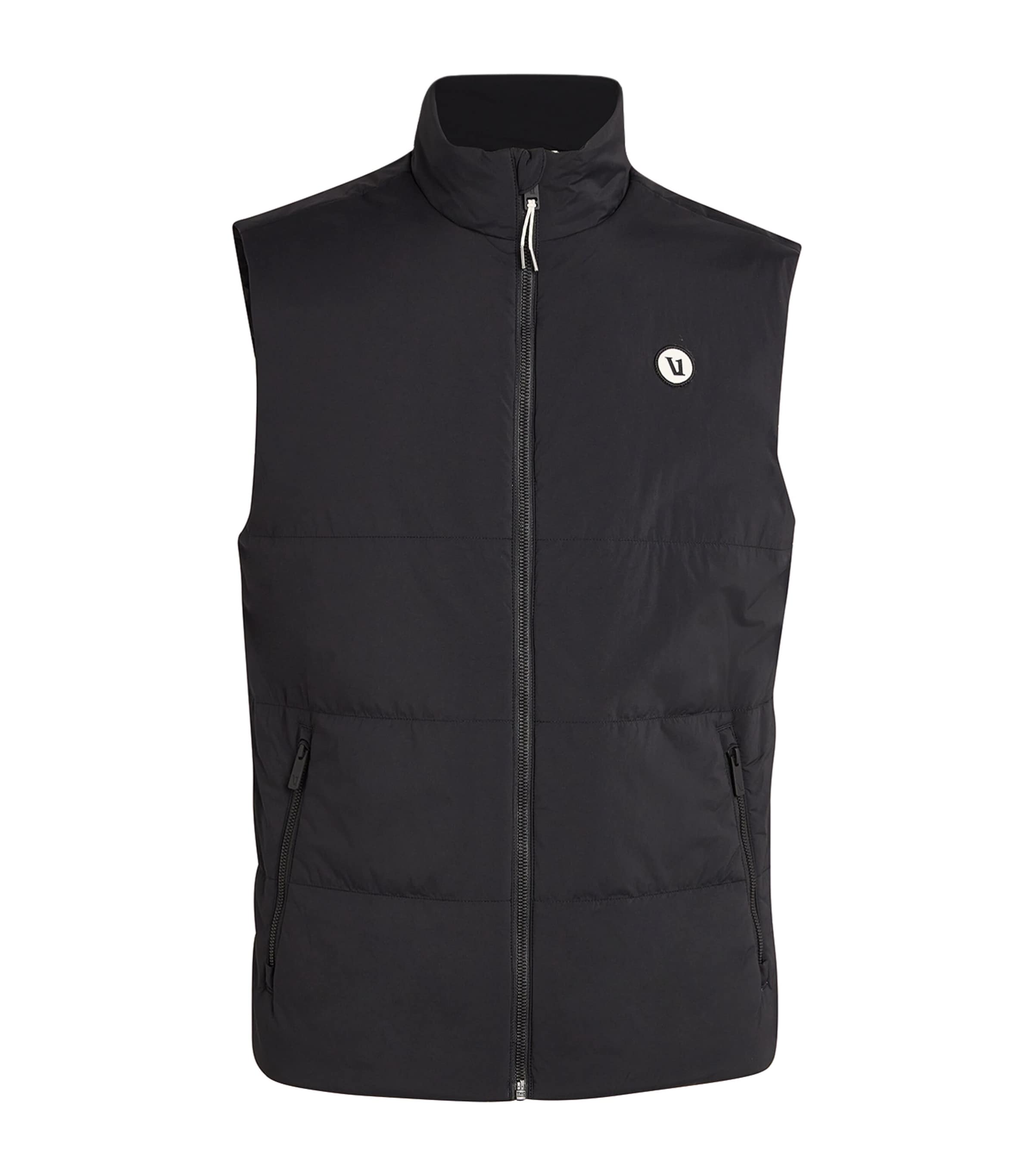VUORI Mens Echo Gilet Black Blk Image 1