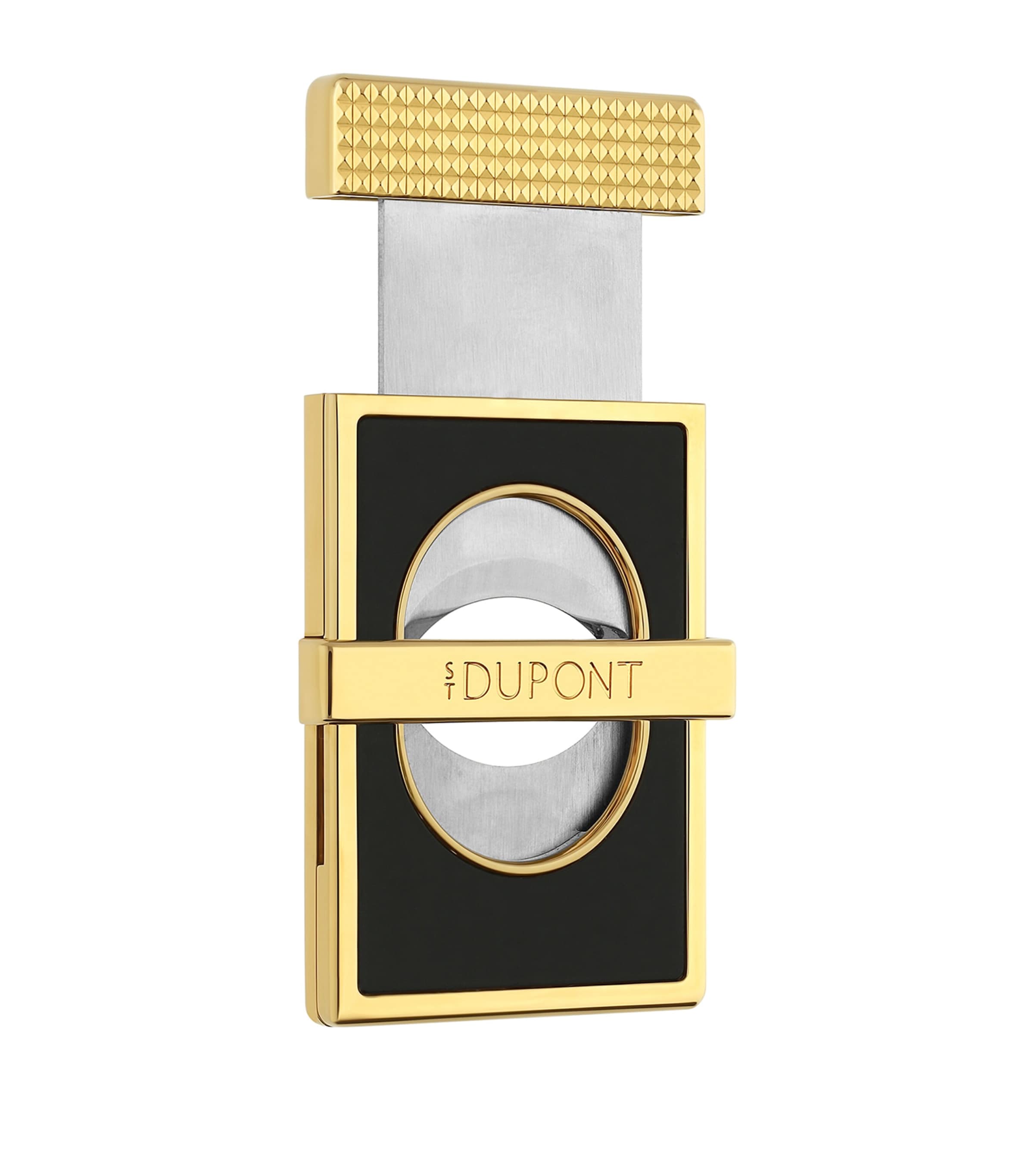 S.T. Dupont x Cohiba 60 Slim Perfect Cut Cigar Cutter Black & Gold Image 3