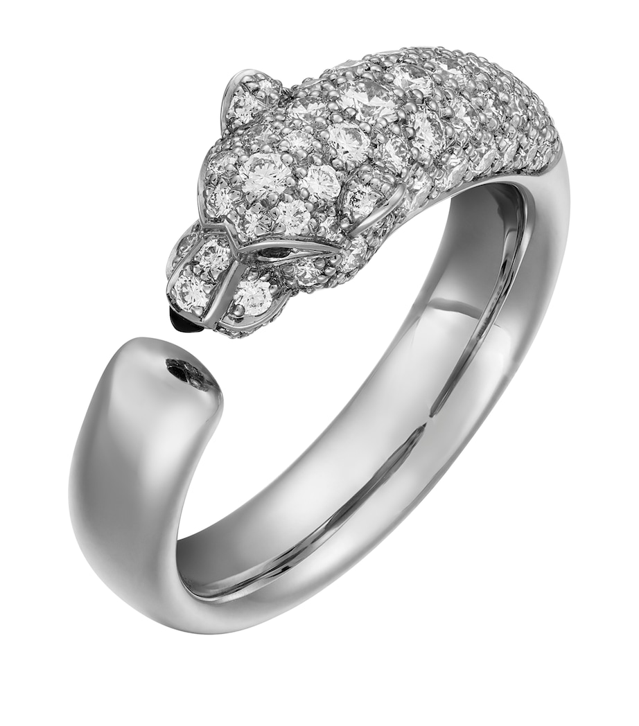 White Gold and Diamond Panthère de Cartier Ring WHITE GOLD Image 1