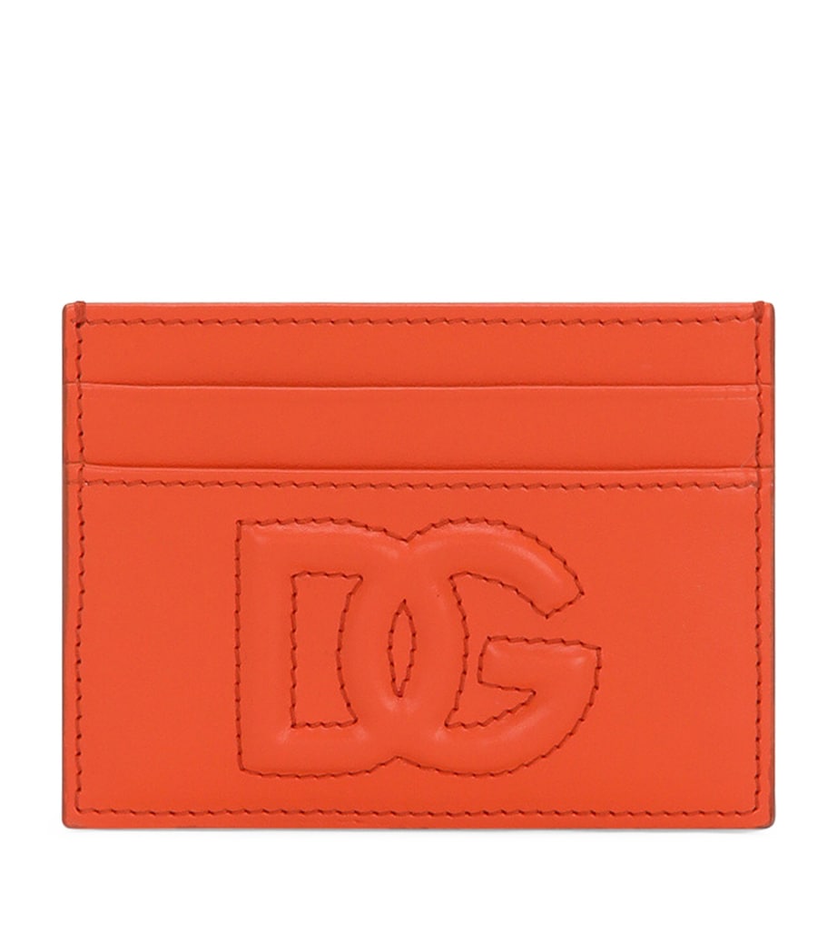 Leather Card Holder 80244-ORANGE Image 1