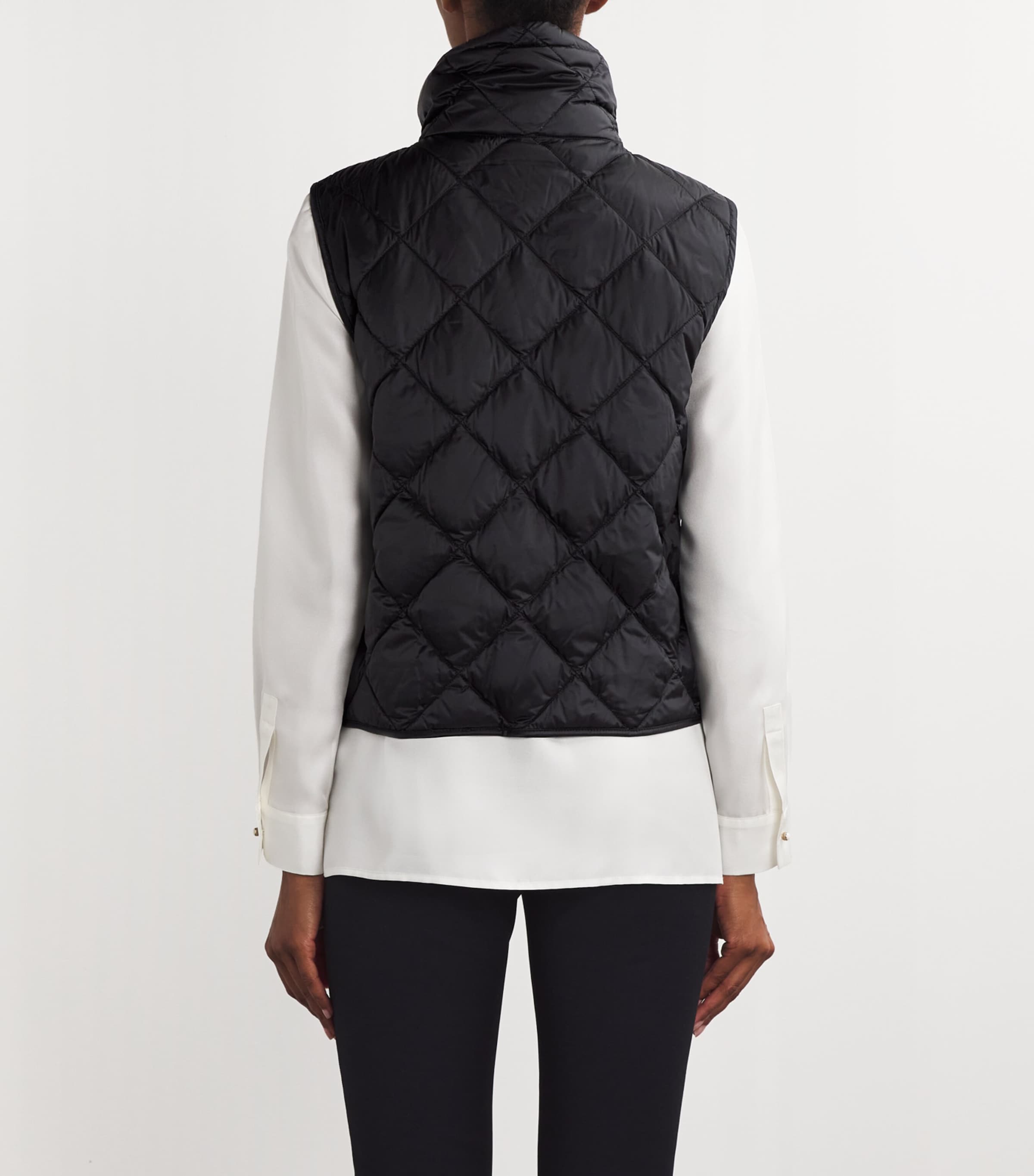 Down-Padded Gilet BLACK Image 4