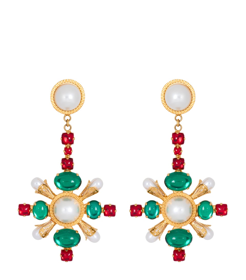 Baroque Pendant Earrings