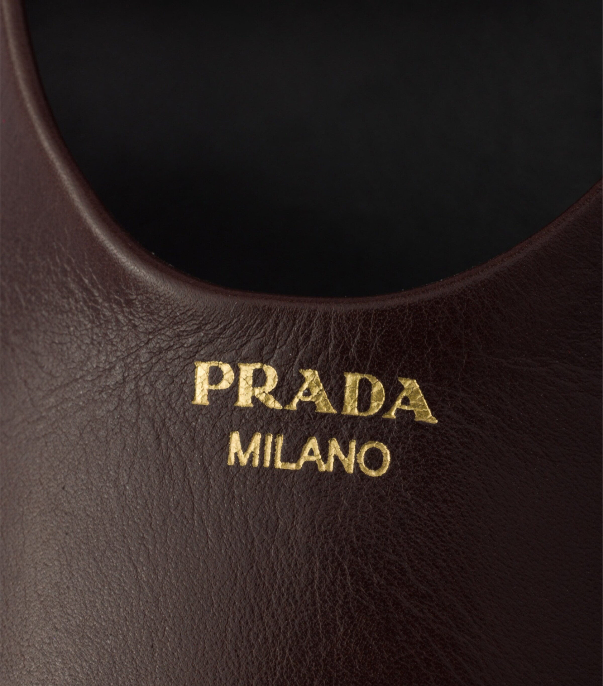 Prada Leather Slingback Pumps 85 Brown Image 7