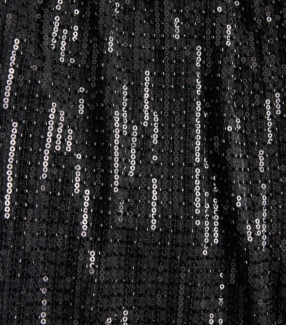 Toccin Womens Sequin Gemma Trousers Jet Image 6