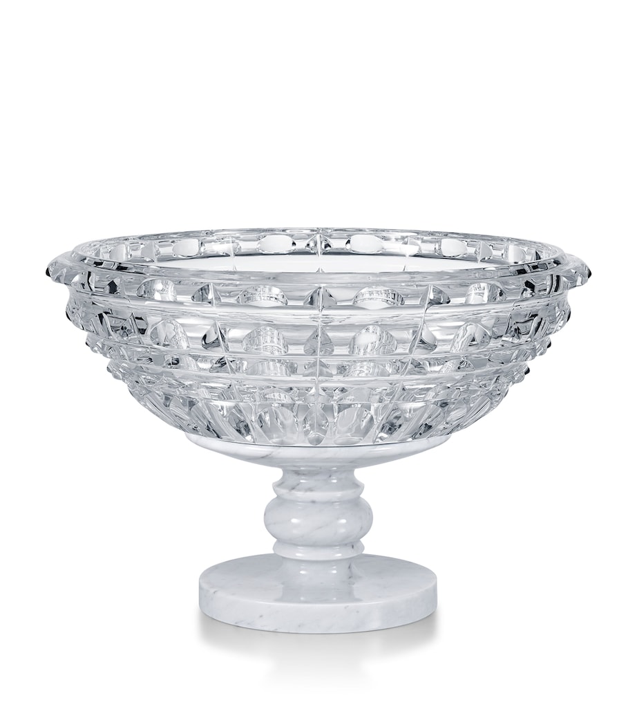 Crystal New Antique Solar Vase (68cm) CLEAR Image 3
