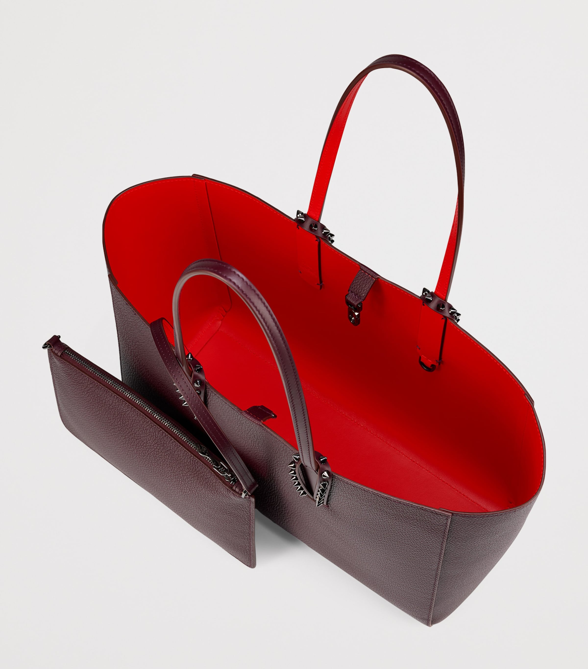 Cabata Small Calf Leather Tote Bag 8648 Image 5