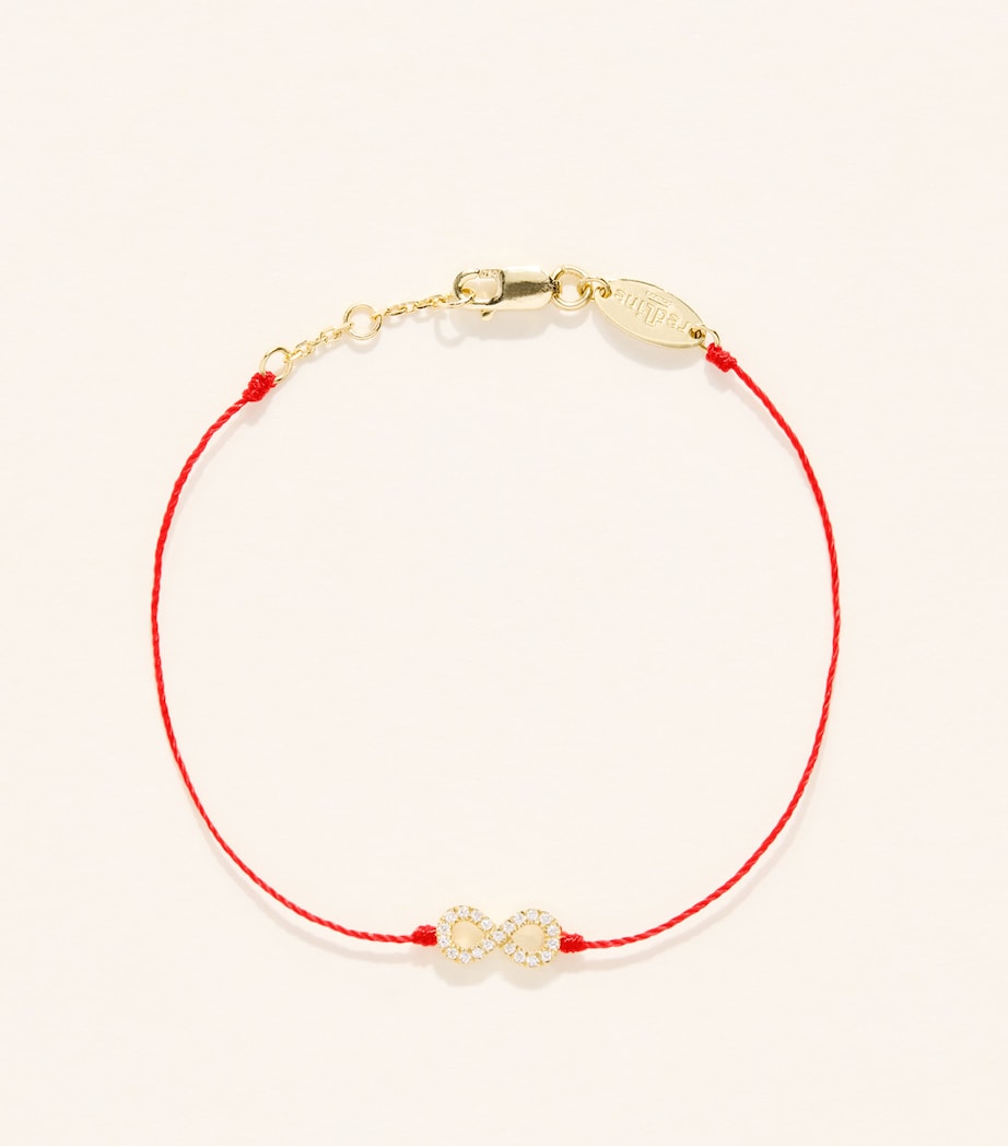 Redline Yellow Gold and Diamond Elyseum Bracelet Red Image 1