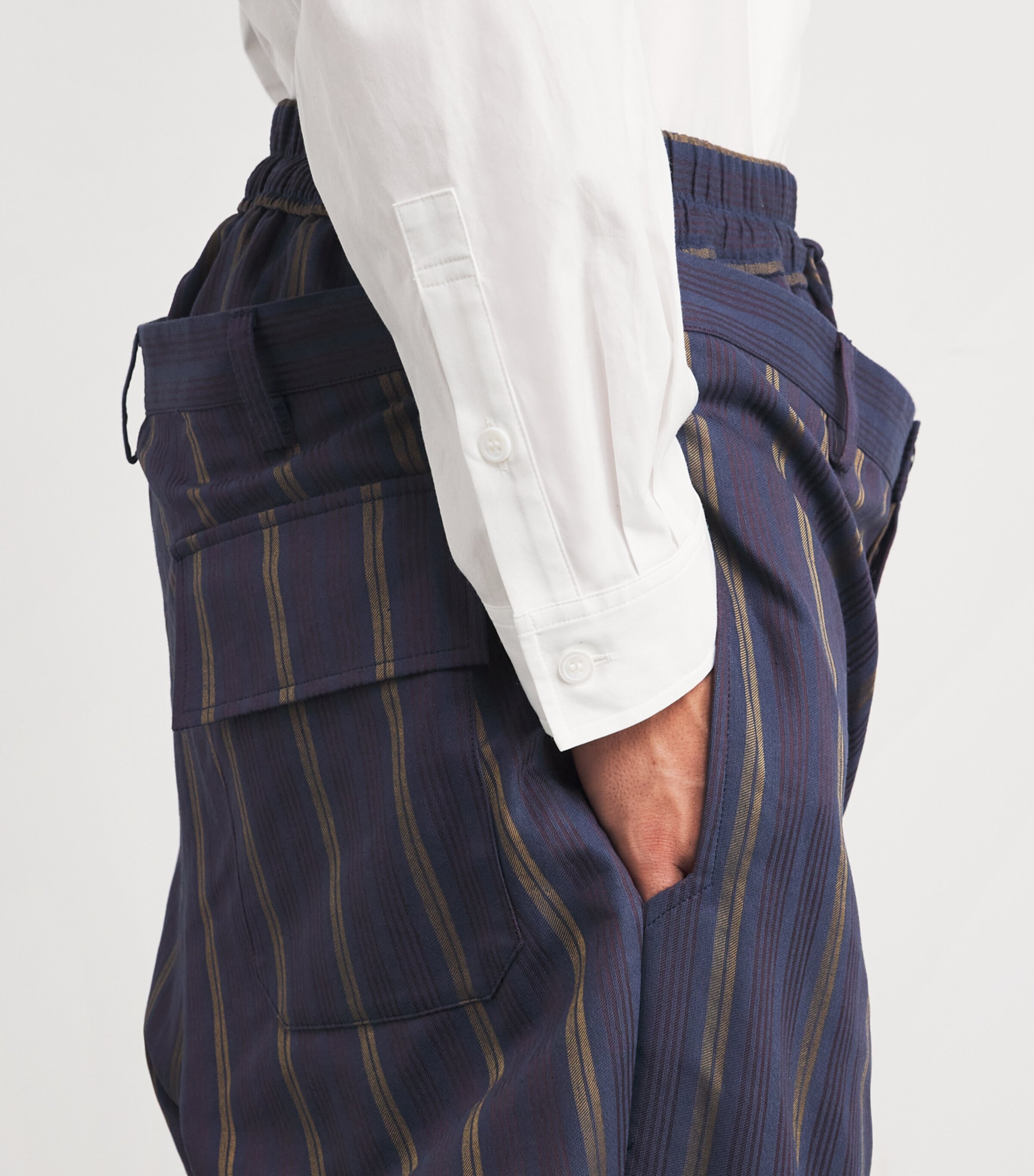 Layered-Effect Builders Trousers O201 DUSK Image 6