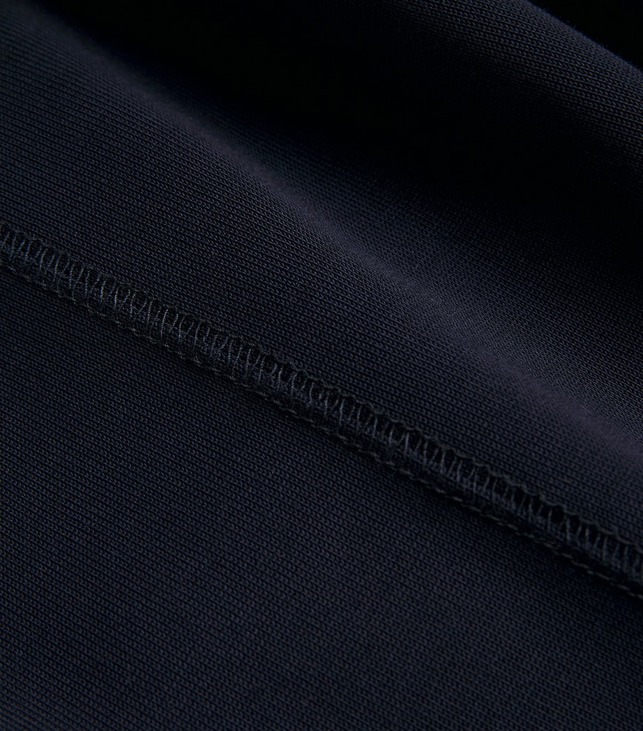 Cotton T-Shirt NAVY Image 5