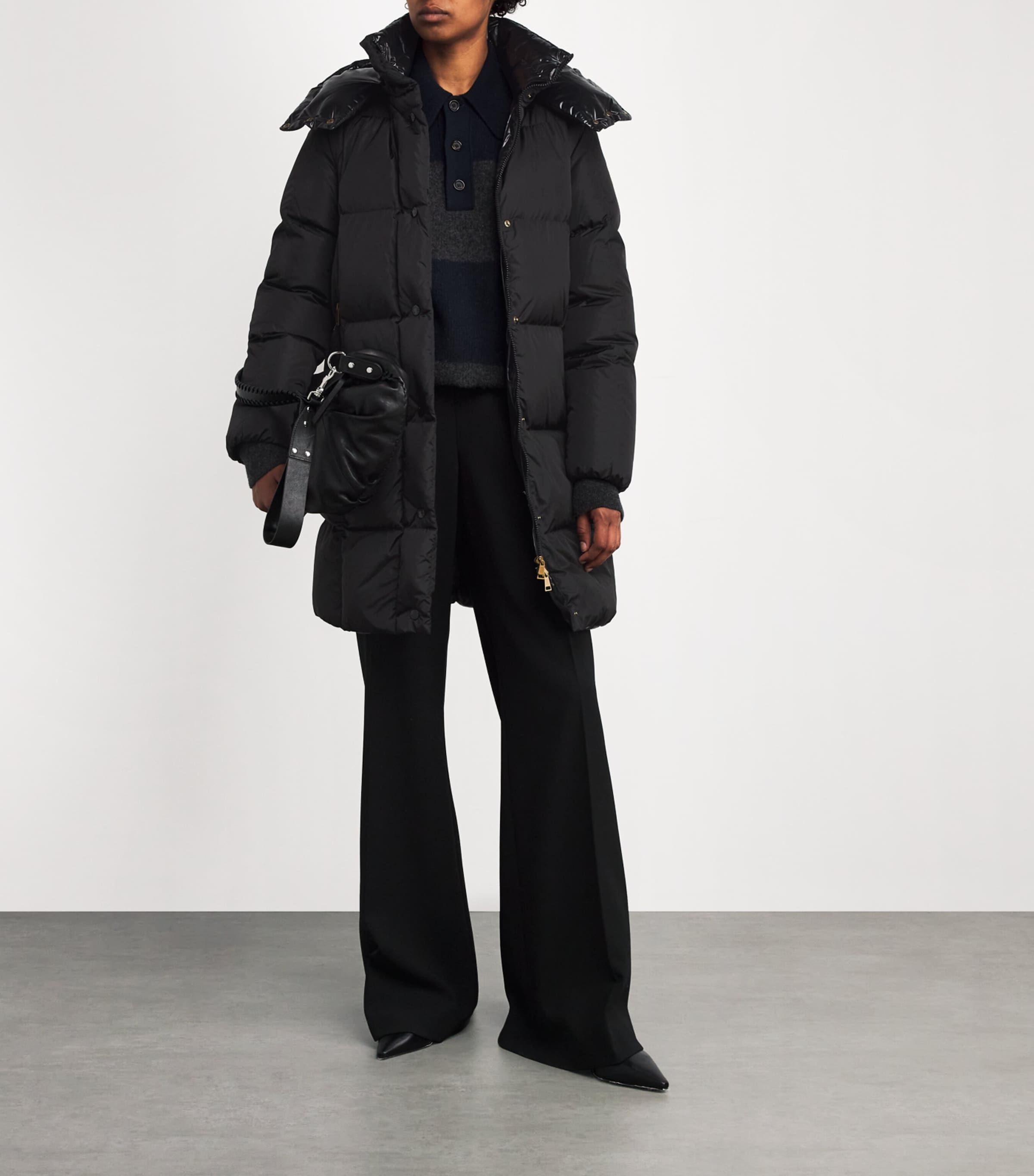 Down Litte Long Coat 99B Image 2