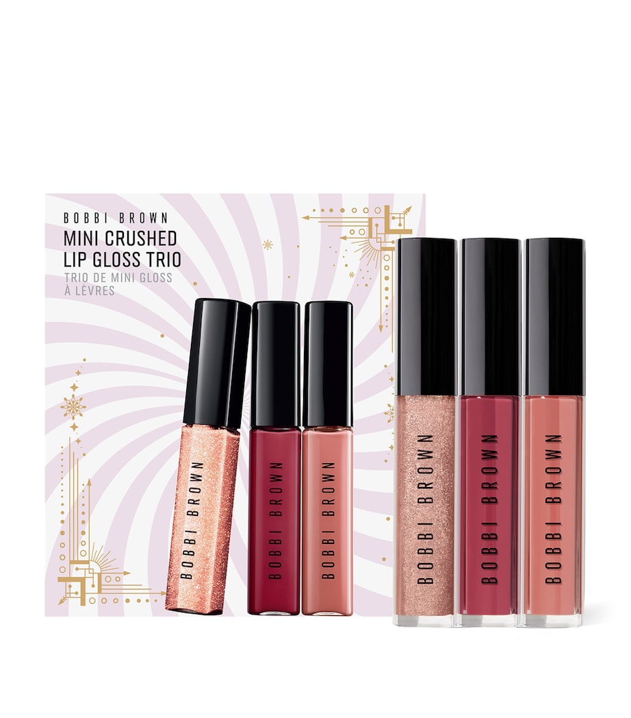 Mini Crushed Lip Gloss Trio Gift Set NO COLOUR Image 1