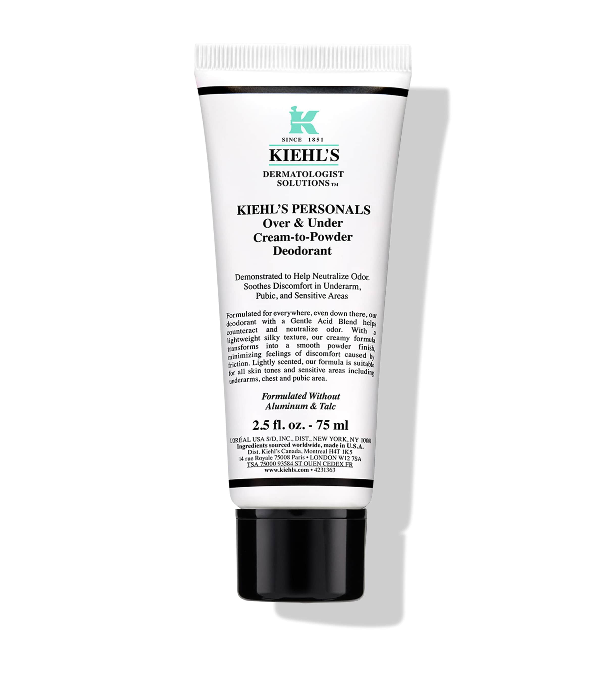 Kiehl's Since 1851 Over & Under Cream-to-powder Deodorant