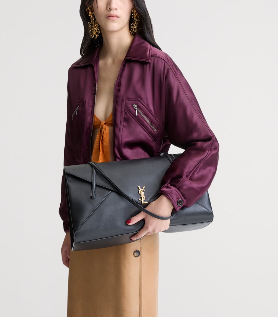 Saint Laurent Medium Leather Simone Shoulder Bag Image 2
