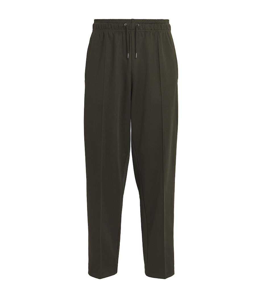 Fred Perry Mens Tape-Side Logo Track Pants Hunting Green Image 1