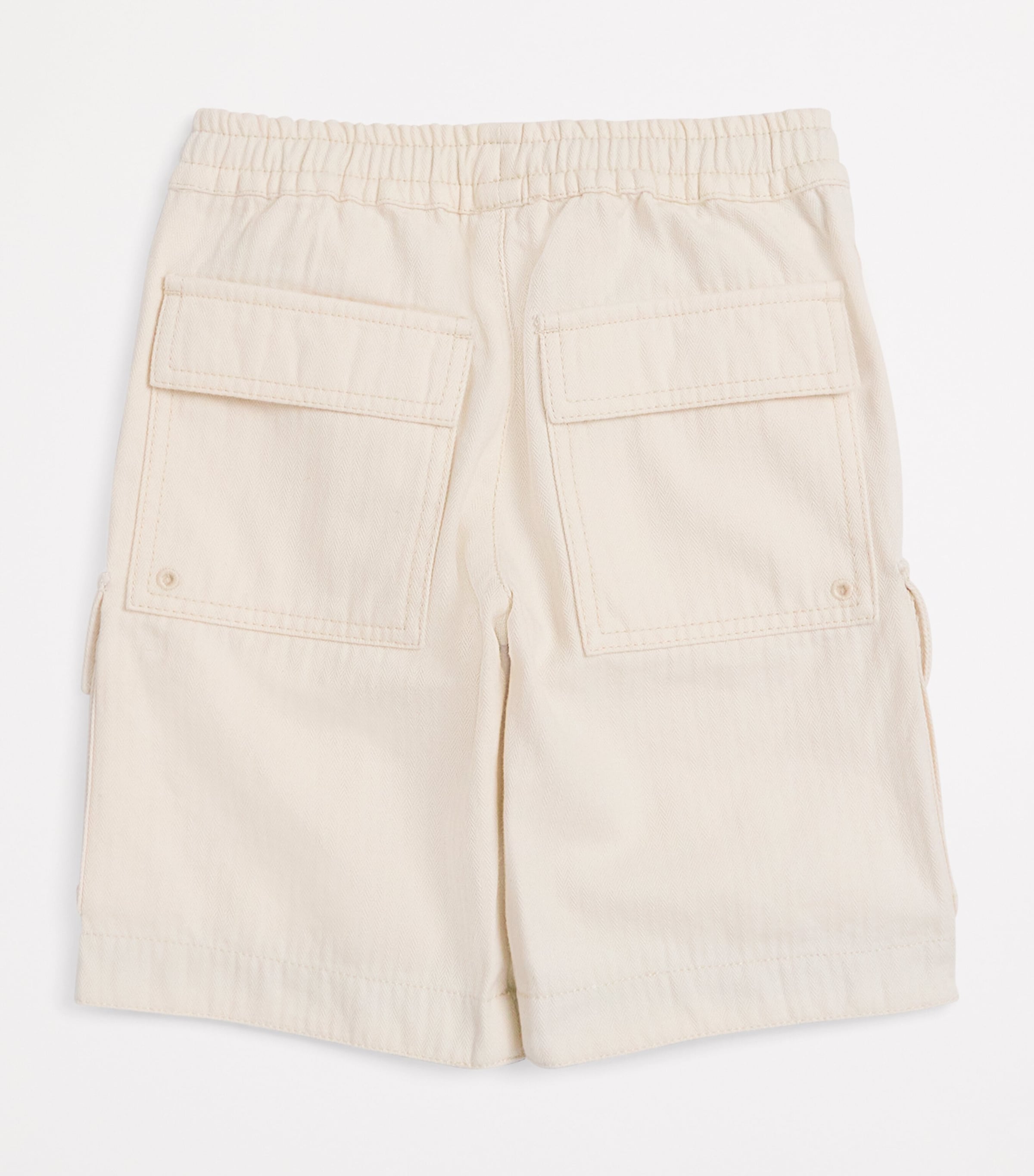 Givenchy Kids Cotton Bermuda Shorts (4-12+ Years) New Beige Image 2