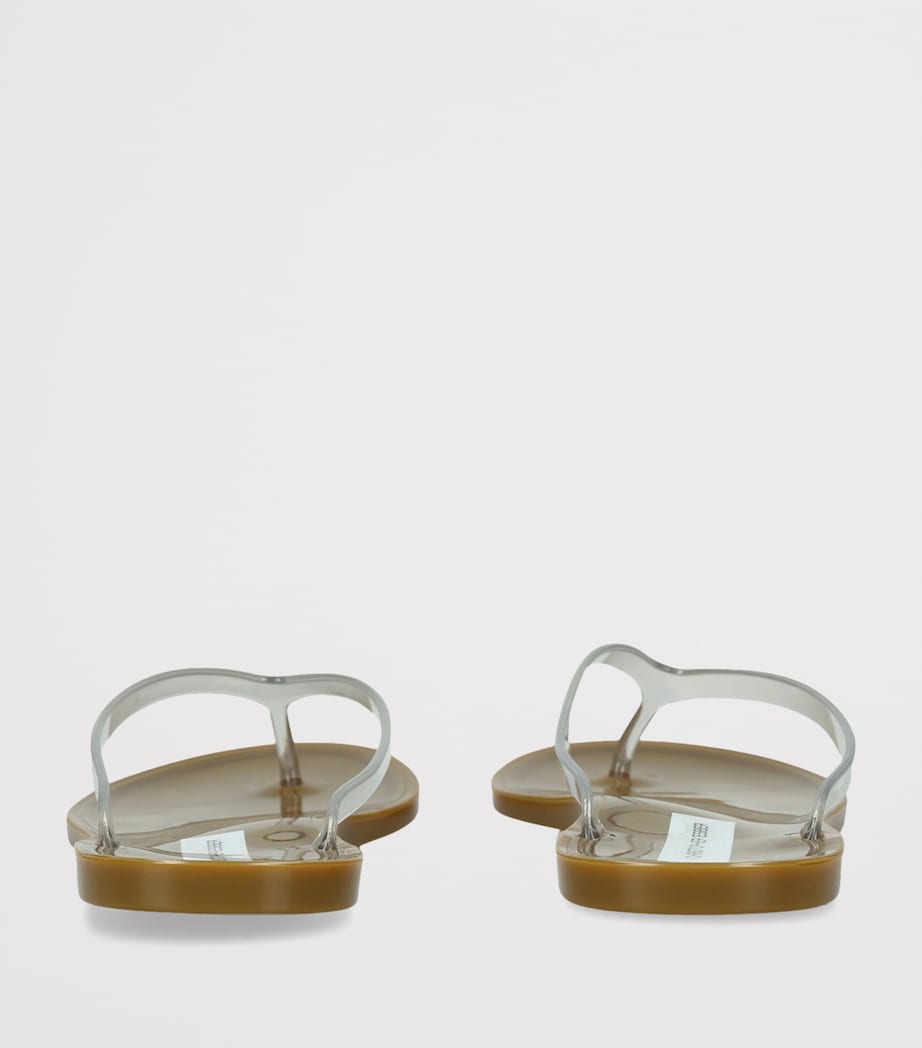 Christopher Esber Jo Flip Flops Khaki Image 4