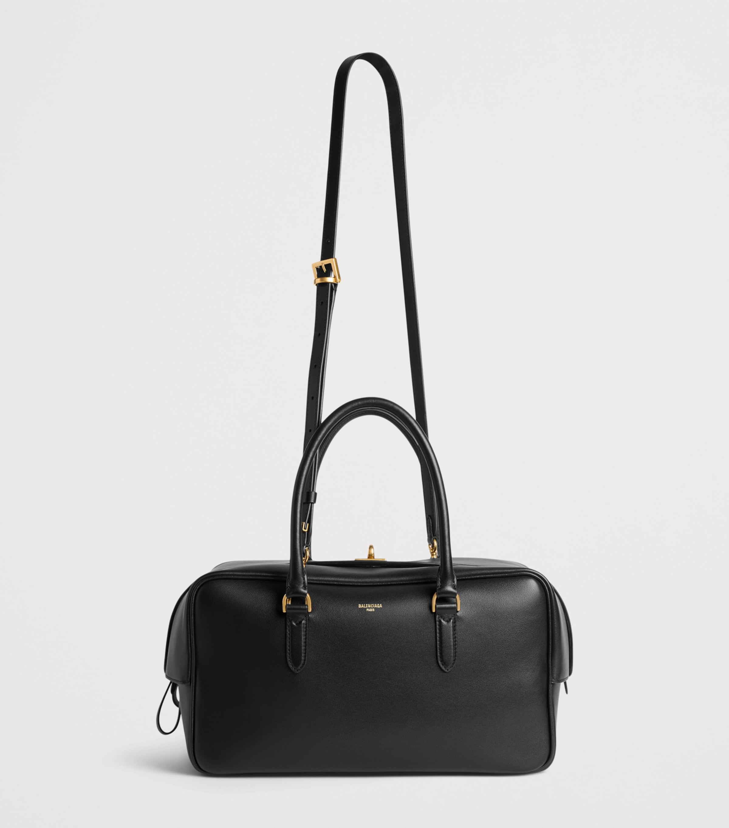 Balenciaga Lambskin Le 7 Bowling Bag Image 3