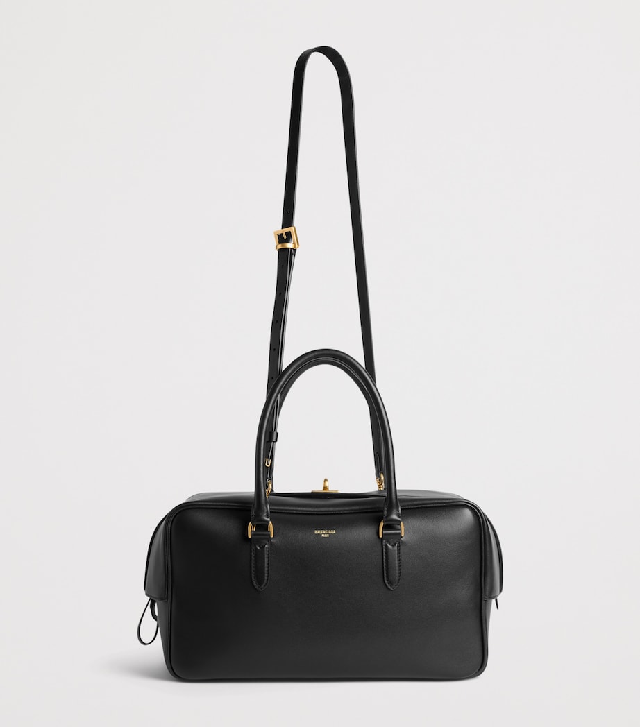 Balenciaga Lambskin Le 7 Bowling Bag Image 3
