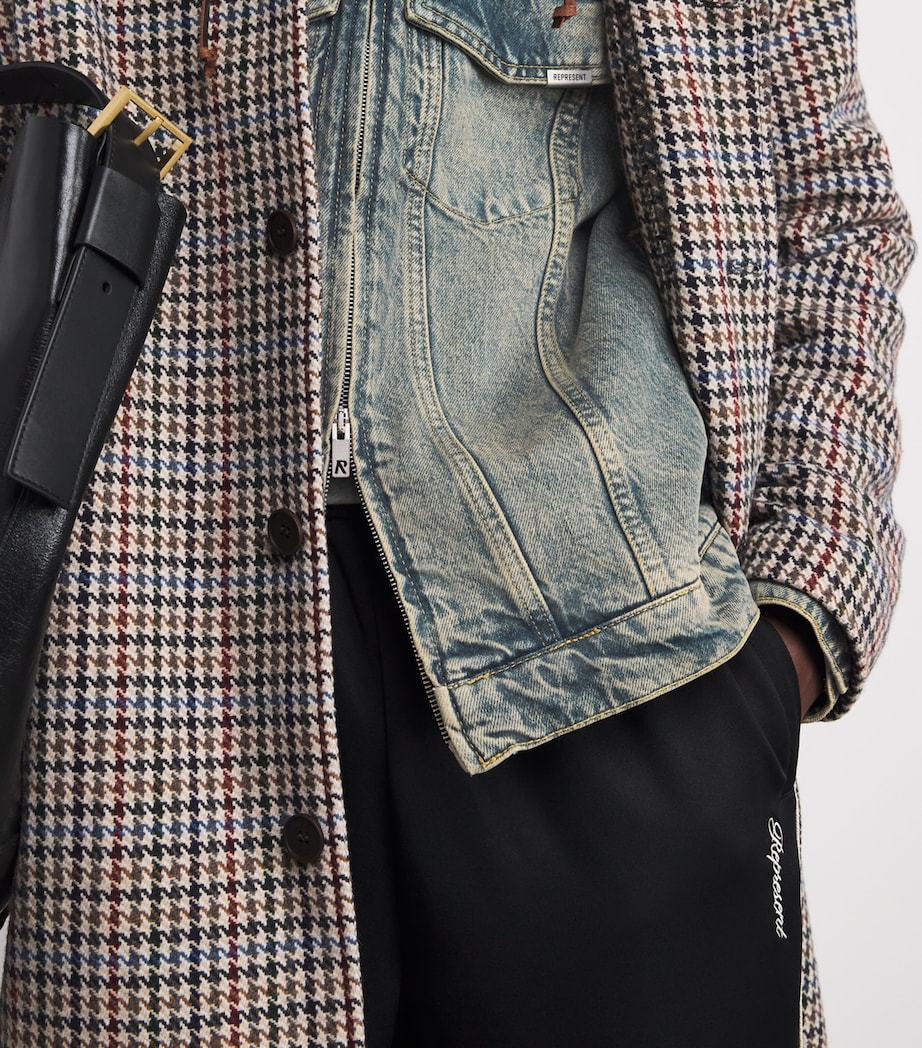 Bleached Denim Jacket BLUE CREAM Image 6