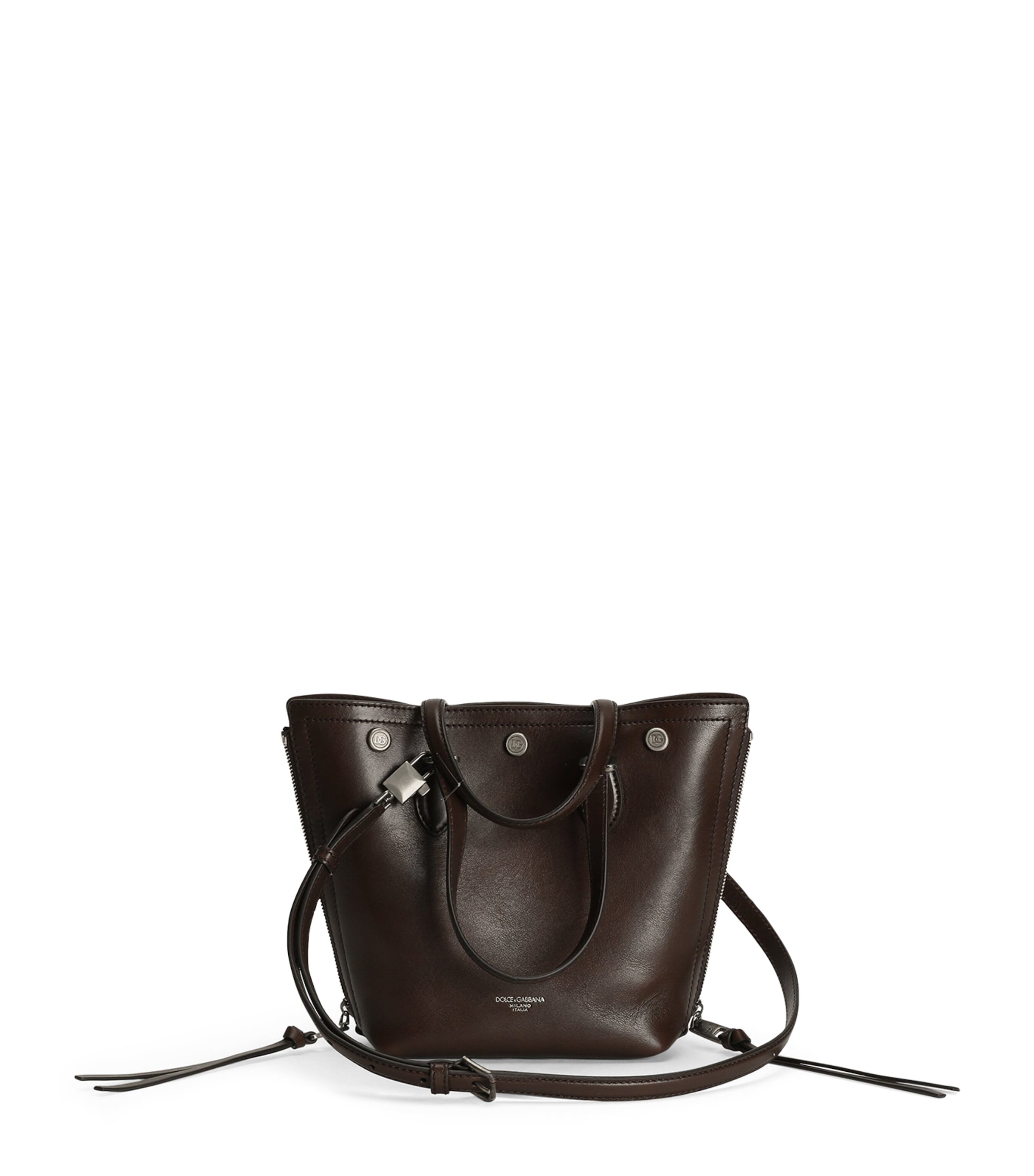 Leather Atene Tote Bag 80178-MAROON Image 1